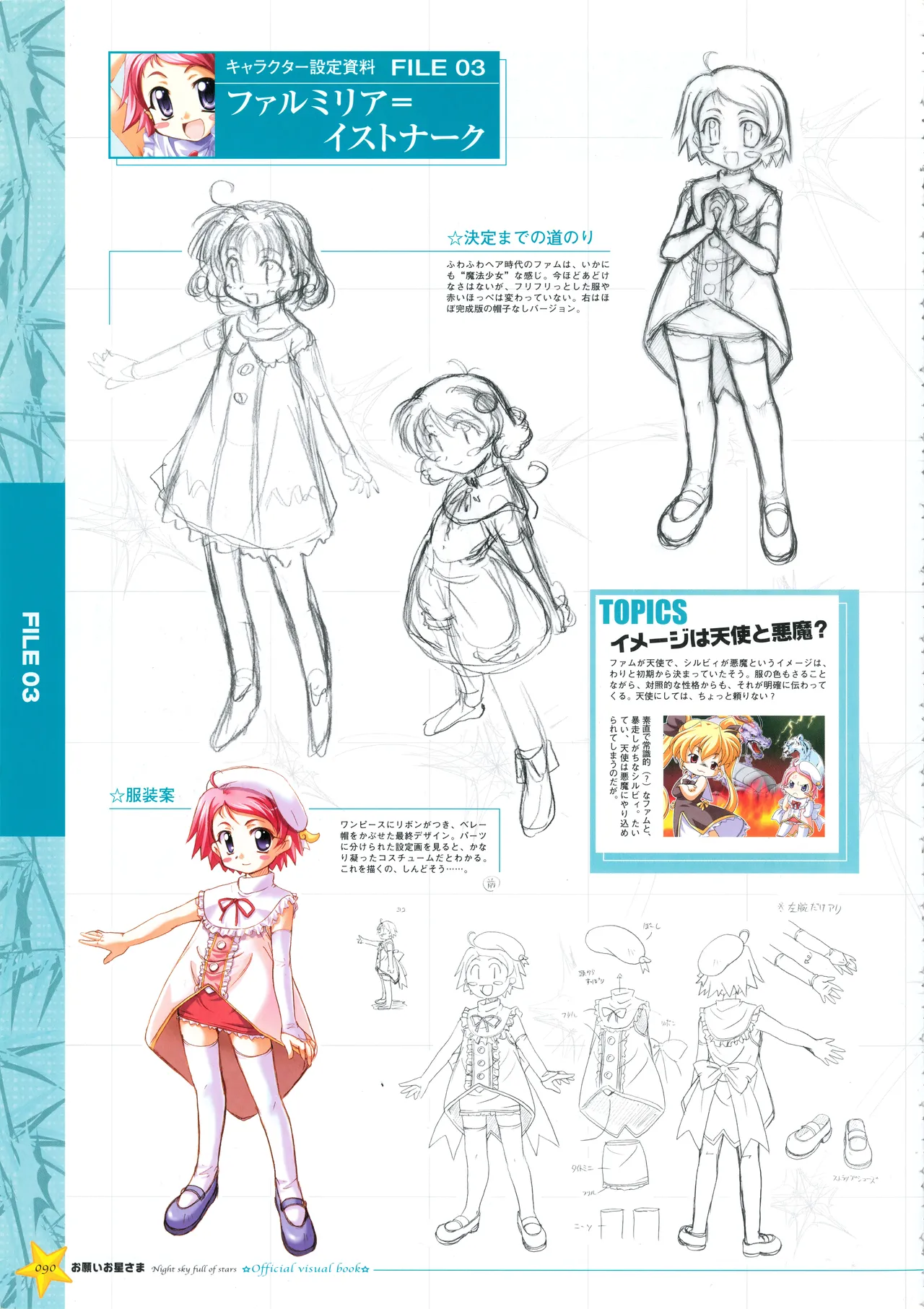 Onegai Ohoshi-sama Visual Fanbook page 98 original parody - group ffm threesome hentai manga - read online free