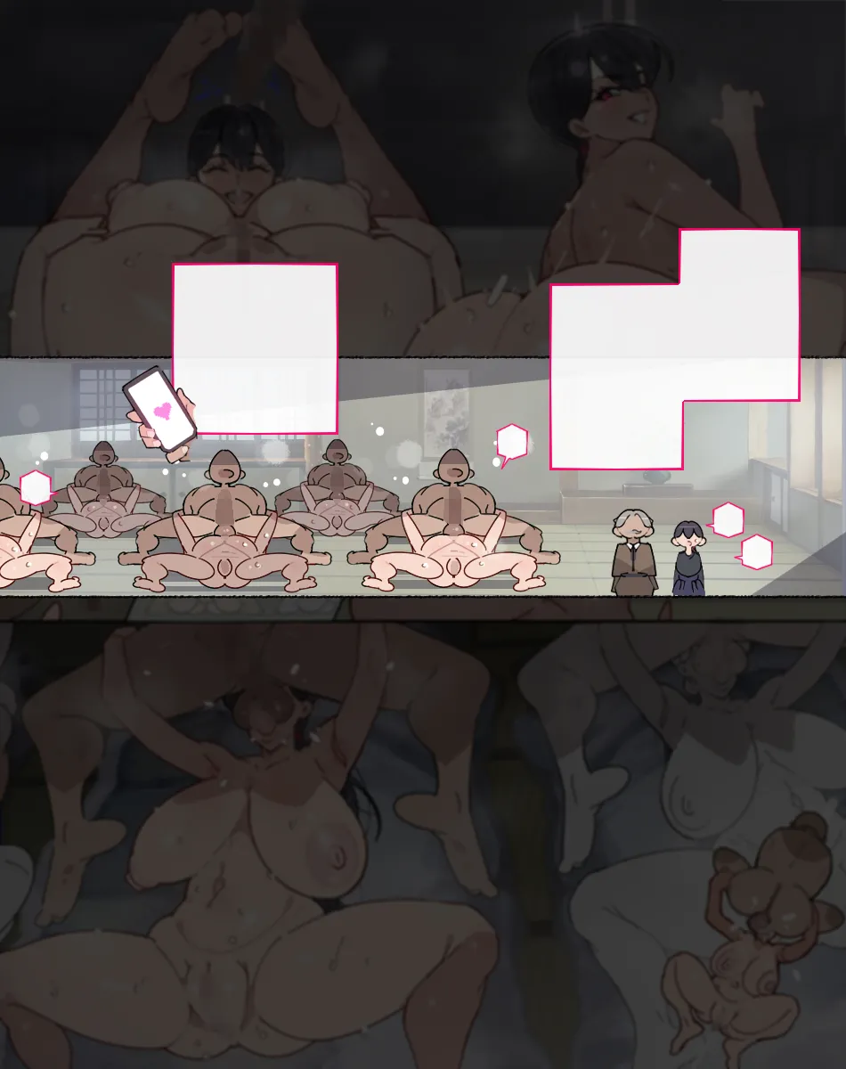 Otosare Joshi-tachi page 390 original parody - beauty mark mosaic censorship hentai manga - read online free