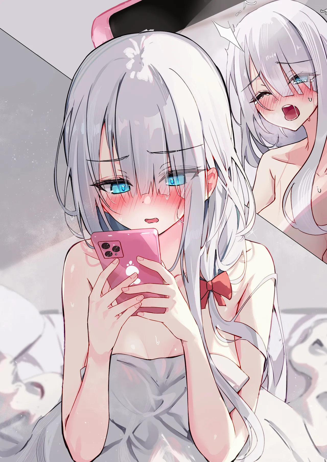 新しいスマホを買った義まいちゃん前編 page 13 original parody - full color blowjob hentai manga - read online free