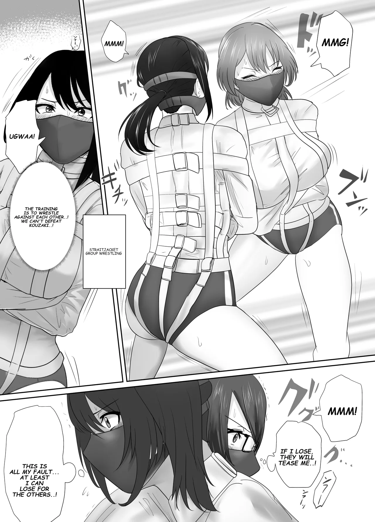 Prisoners Punished With Straitjacket page 10 original parody - yuri females only hentai manga - read online free