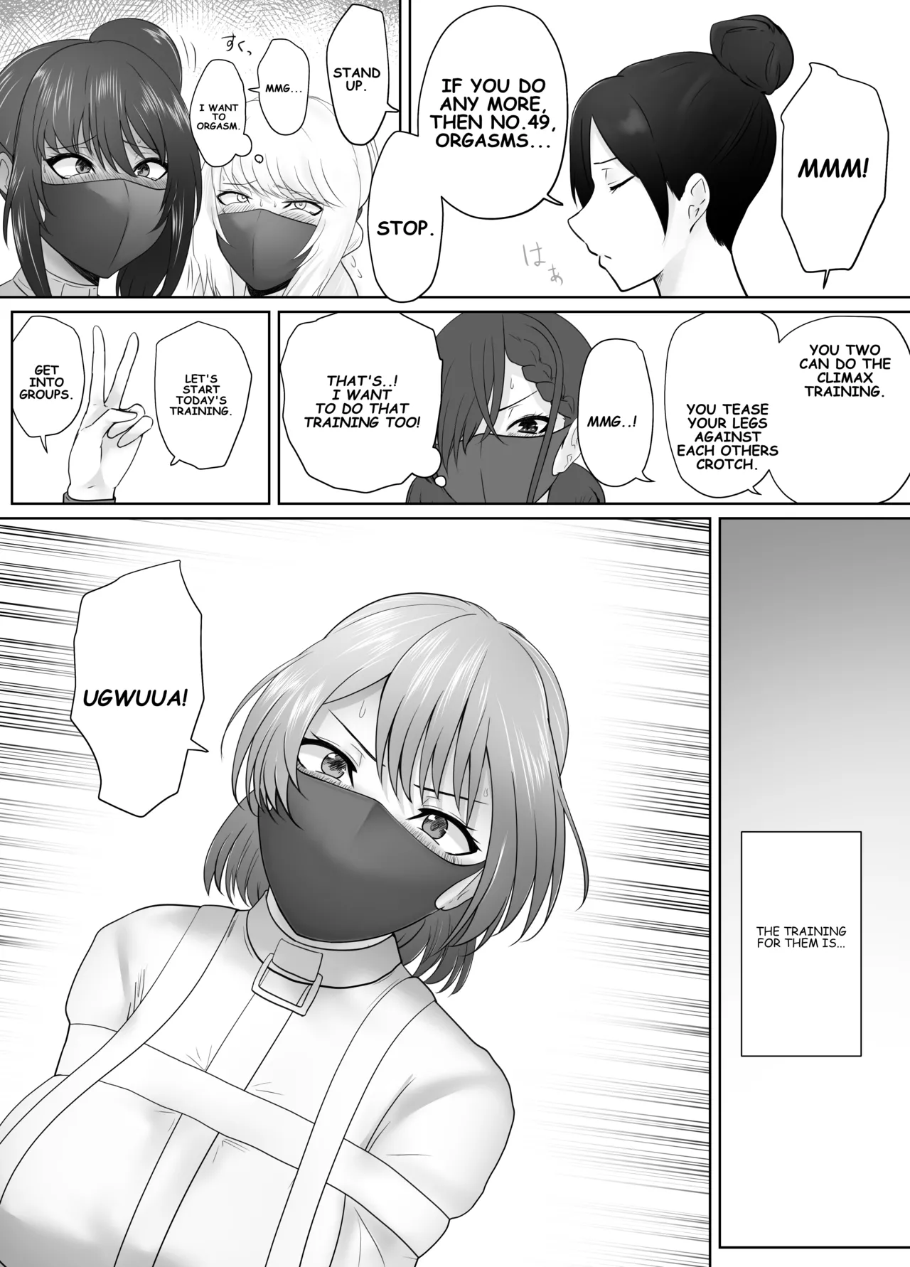 Prisoners Punished With Straitjacket page 9 original parody - yuri females only hentai manga - read online free