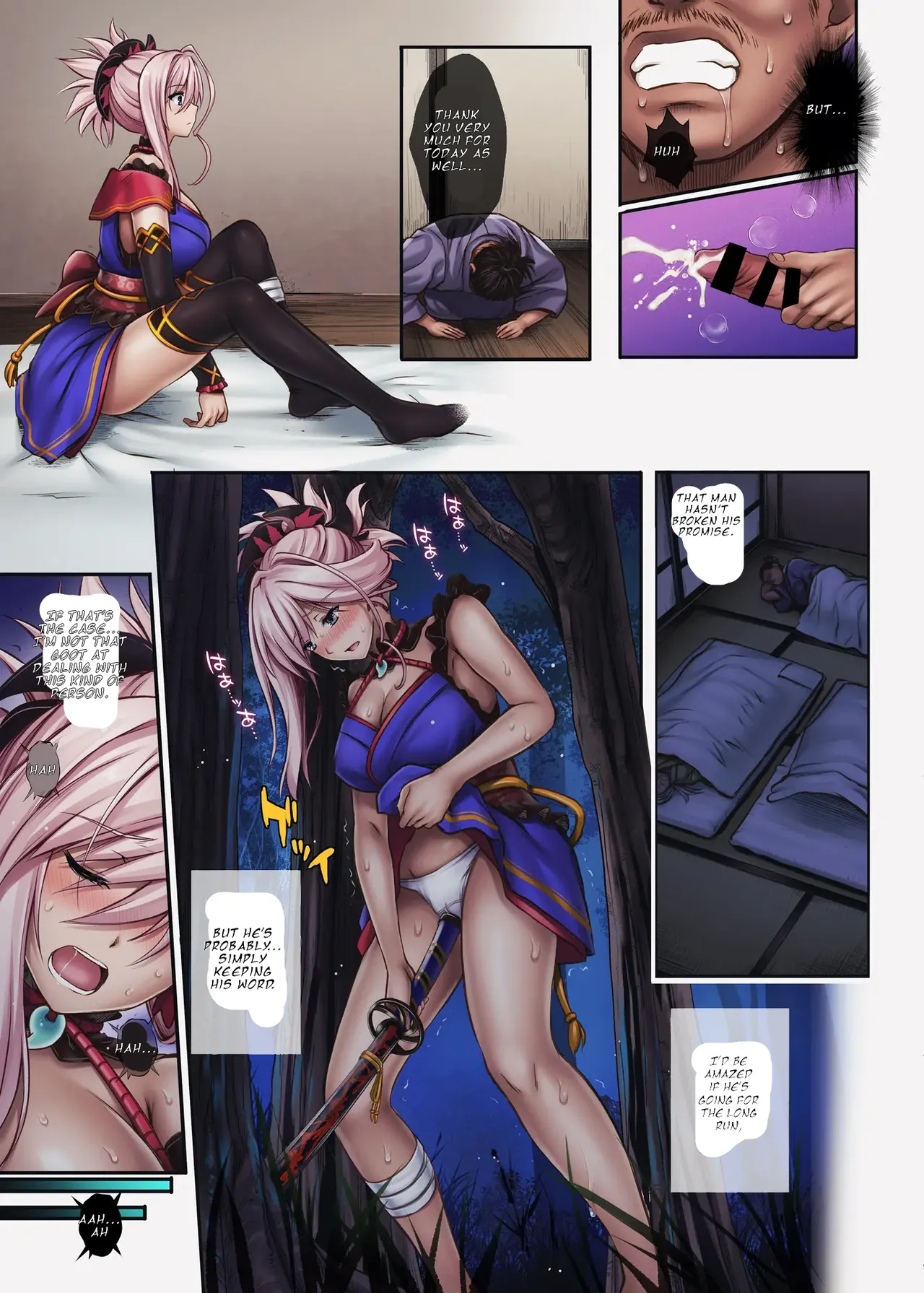 T-32 hooollow+1.05 page 18 featuring musashi miyamoto fate grand order parody - big breasts full color hentai manga - read online free