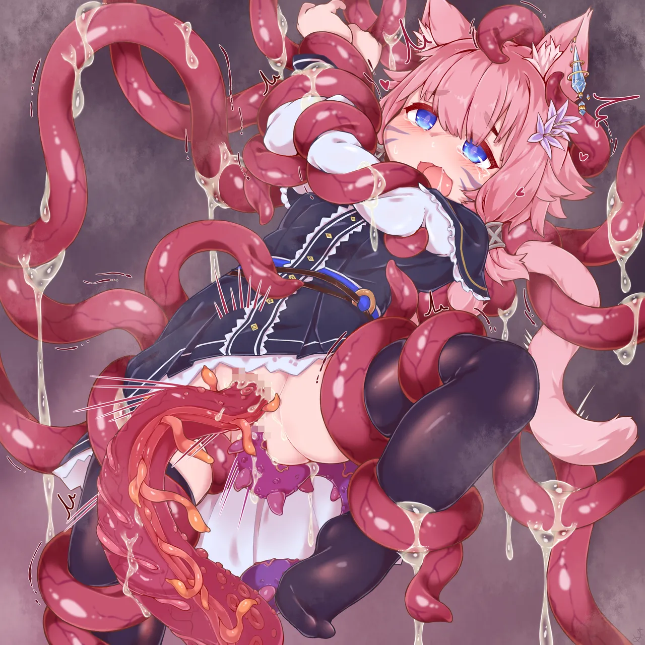 [Sudumeno oyado] Skeb + alpha -illustration collection- 1 page 25 original parody - mosaic censorship kemonomimi hentai manga - read online free