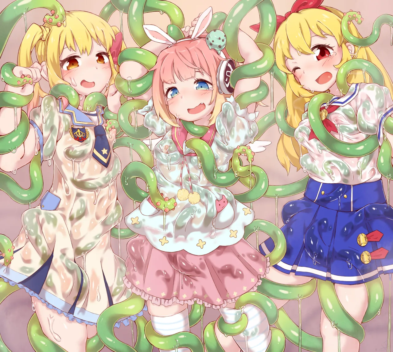 [Sudumeno oyado] Skeb + alpha -illustration collection- 6 page 14 original parody - bondage tentacles hentai manga - read online free