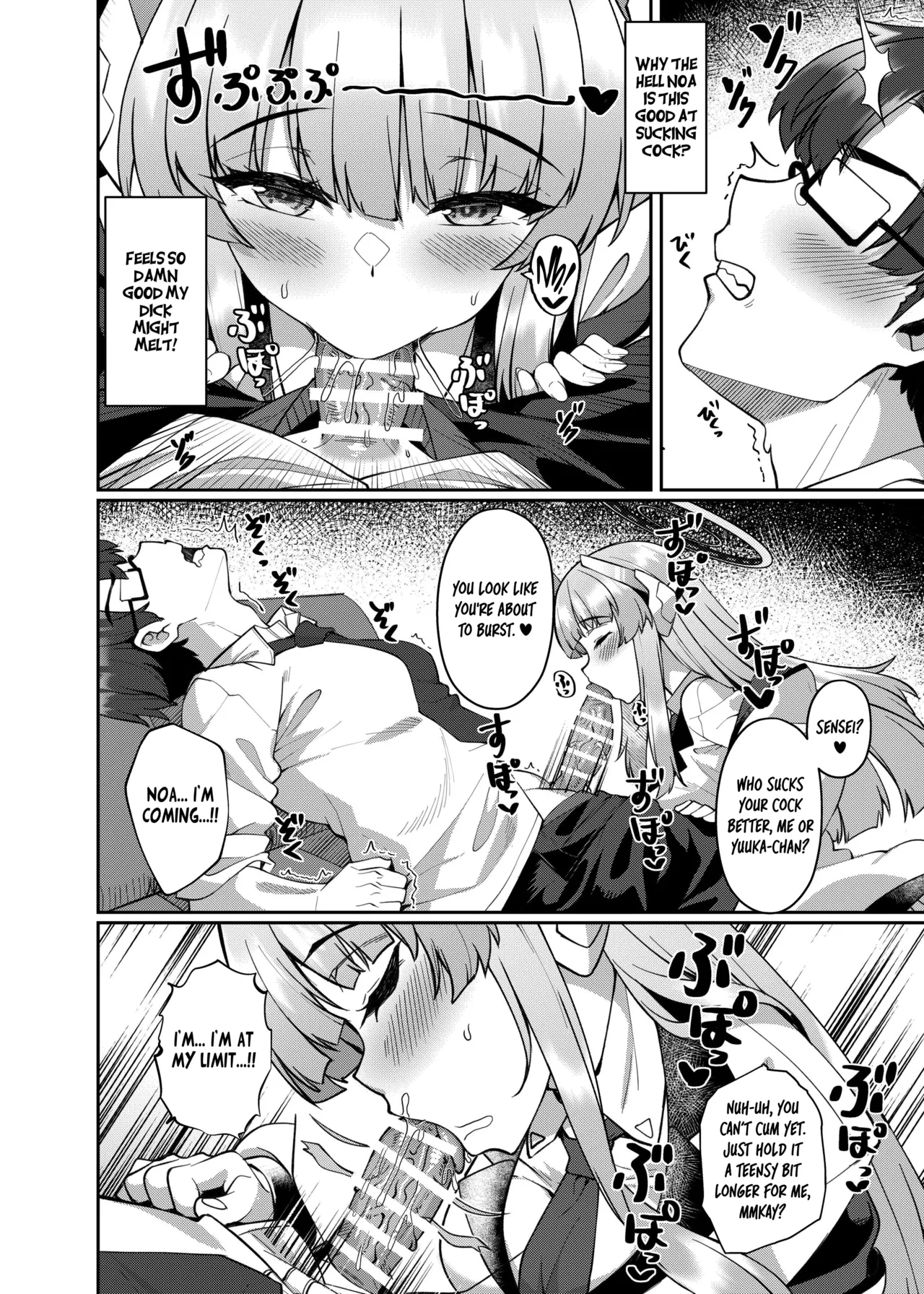 Page 8 of Kobamenai Yuuwaku Ecchi na Noa ni Gyaku NTR Sareru Hanashi | Irresistible Seduction - How A Naughty Noa Reverse-NTR’d Me