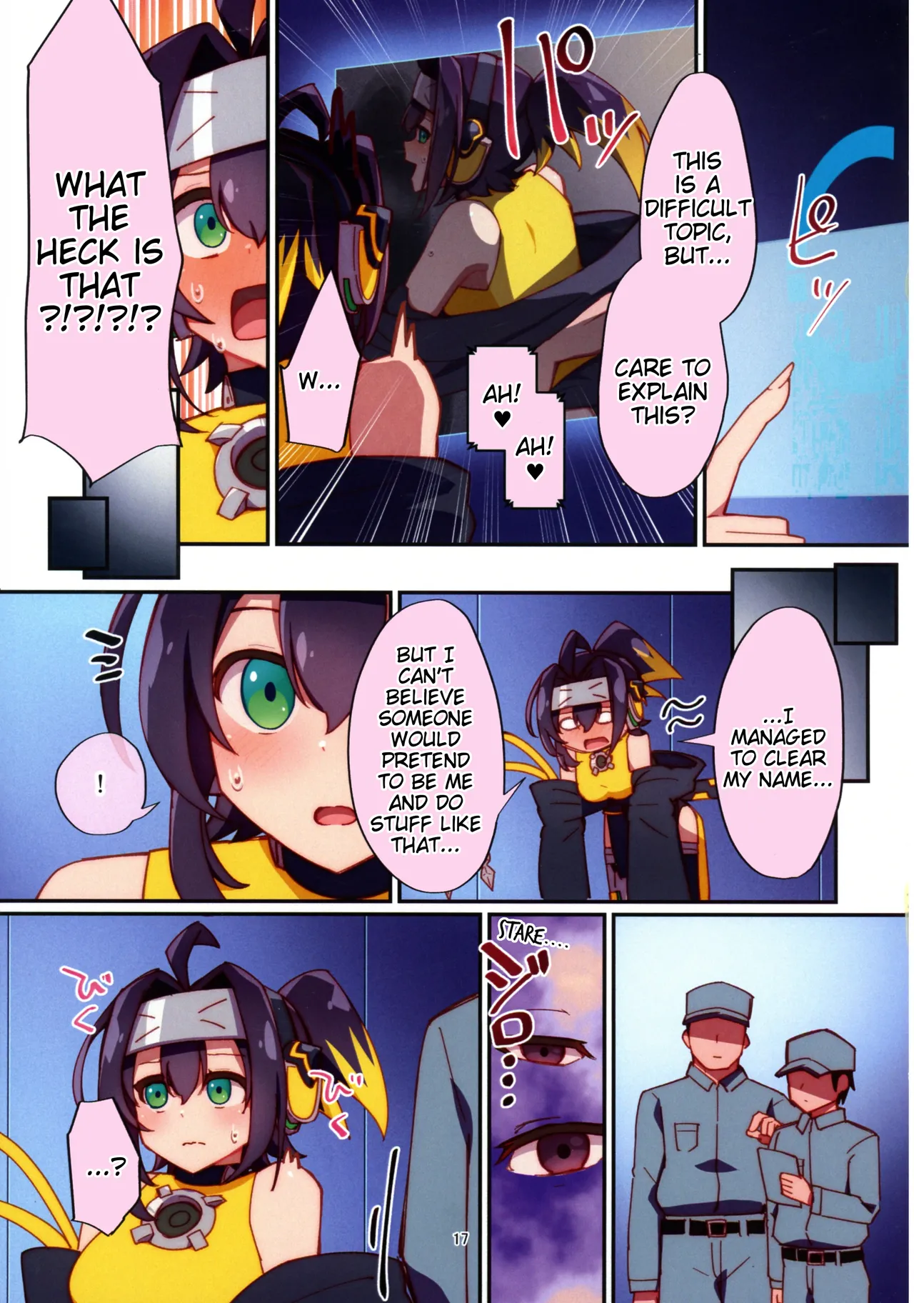 Kunoichi-chan ni Warui Uwasa o! page 16 featuring s p little knight yu-gi-oh parody - full color mosaic censorship hentai manga - read online free
