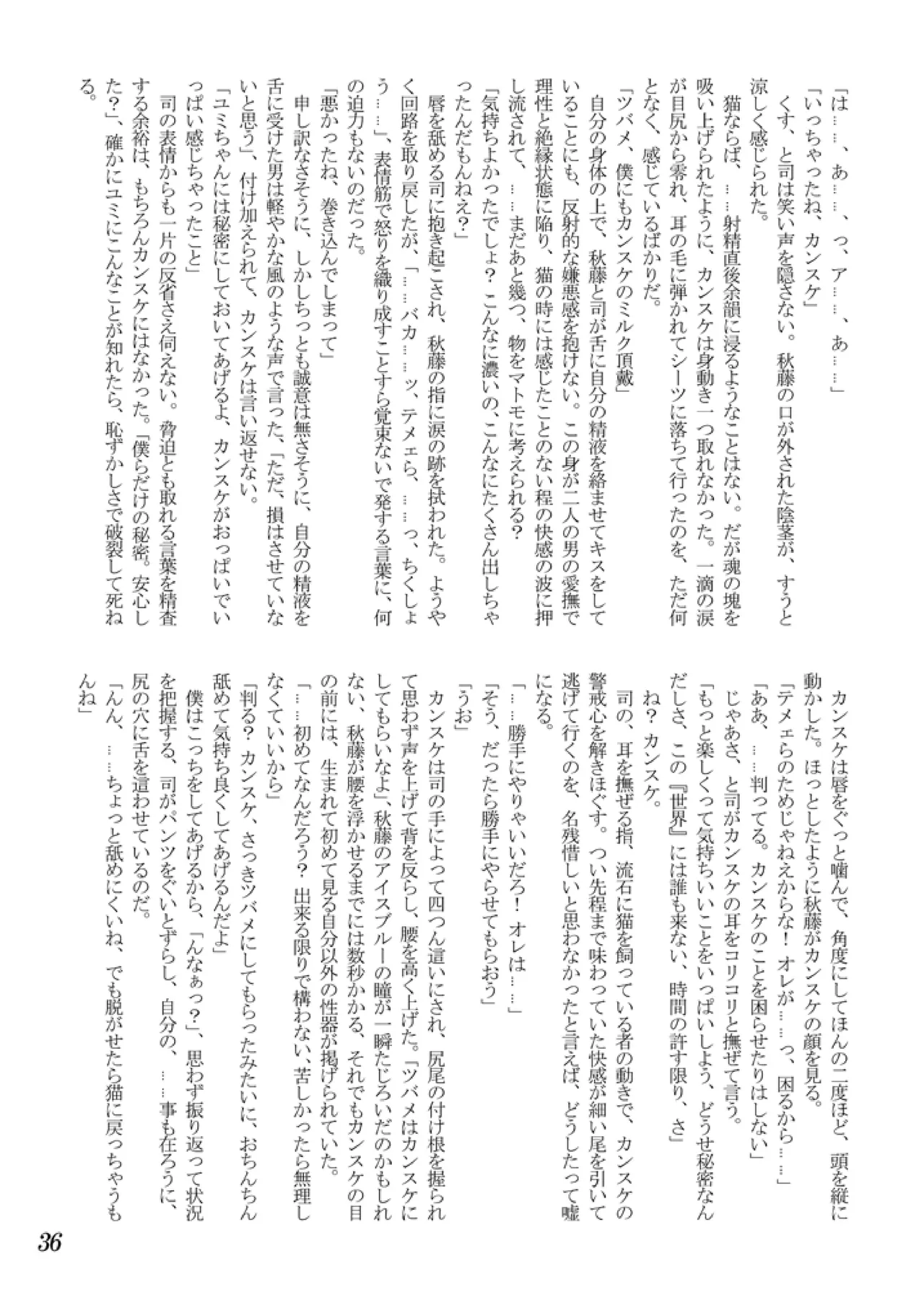 Koushoku Shounen Kaizokuban 1 Batten! page 37 gakuen sousei nekoten parody - stockings kemonomimi hentai manga - read online free