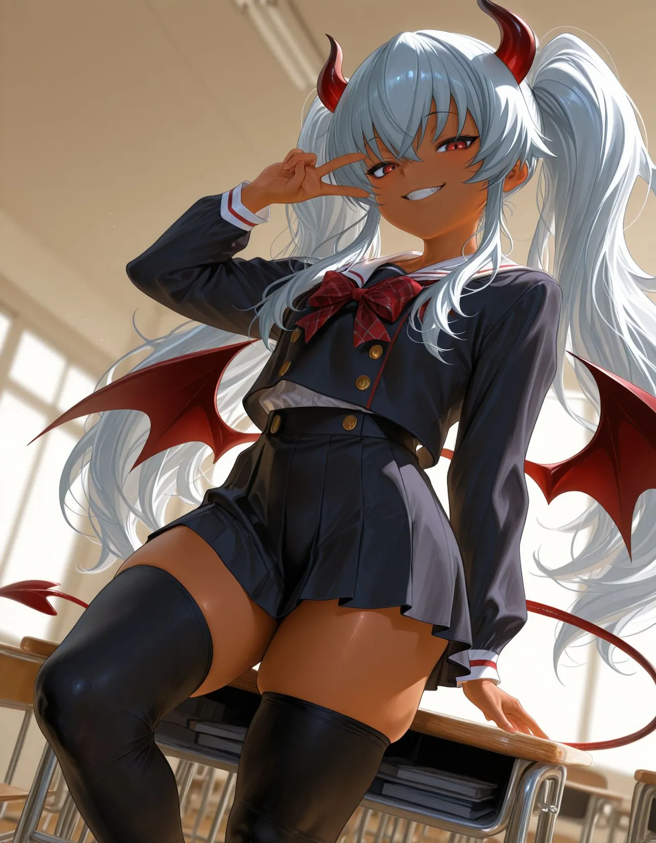 褐色#182 グリムアロエ grim aloe nsfw  褐色生活_DSL ai generated - Page 15