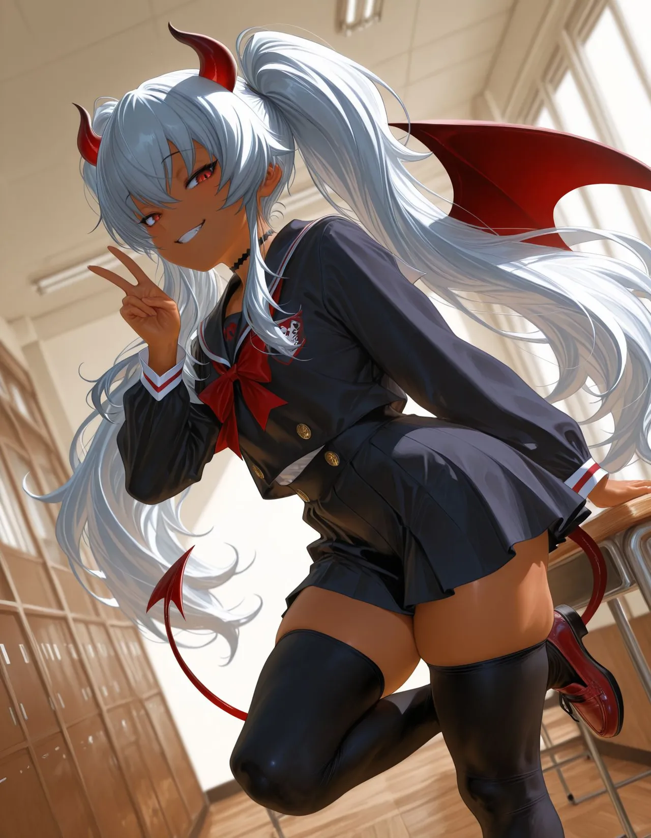 褐色#182 グリムアロエ grim aloe nsfw  褐色生活_DSL ai generated - Page 17