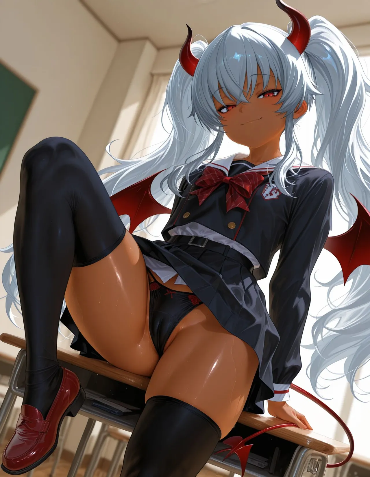 褐色#182 グリムアロエ grim aloe nsfw  褐色生活_DSL ai generated - Page 25