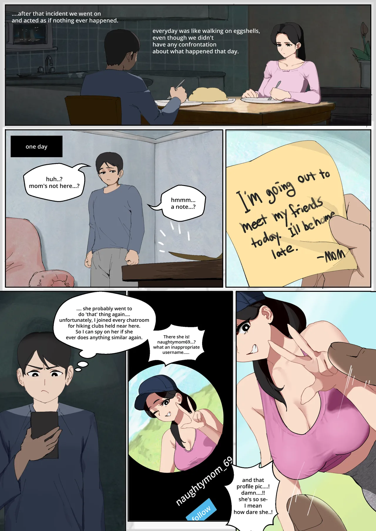 The Hiking Club #1-3 page 16 - sole female nakadashi hentai manga - read online free