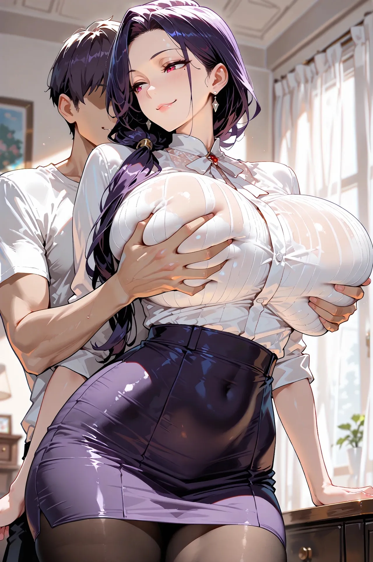 【SILVER】original milf , ice queen お姉さん ai generated page 57 - milf big breasts hentai manga - read online free