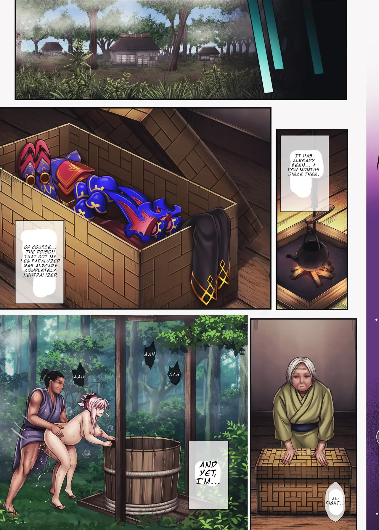 T-32 hooollow+1.05 page 28 featuring musashi miyamoto fate grand order parody - sole female sole male hentai manga - read online free