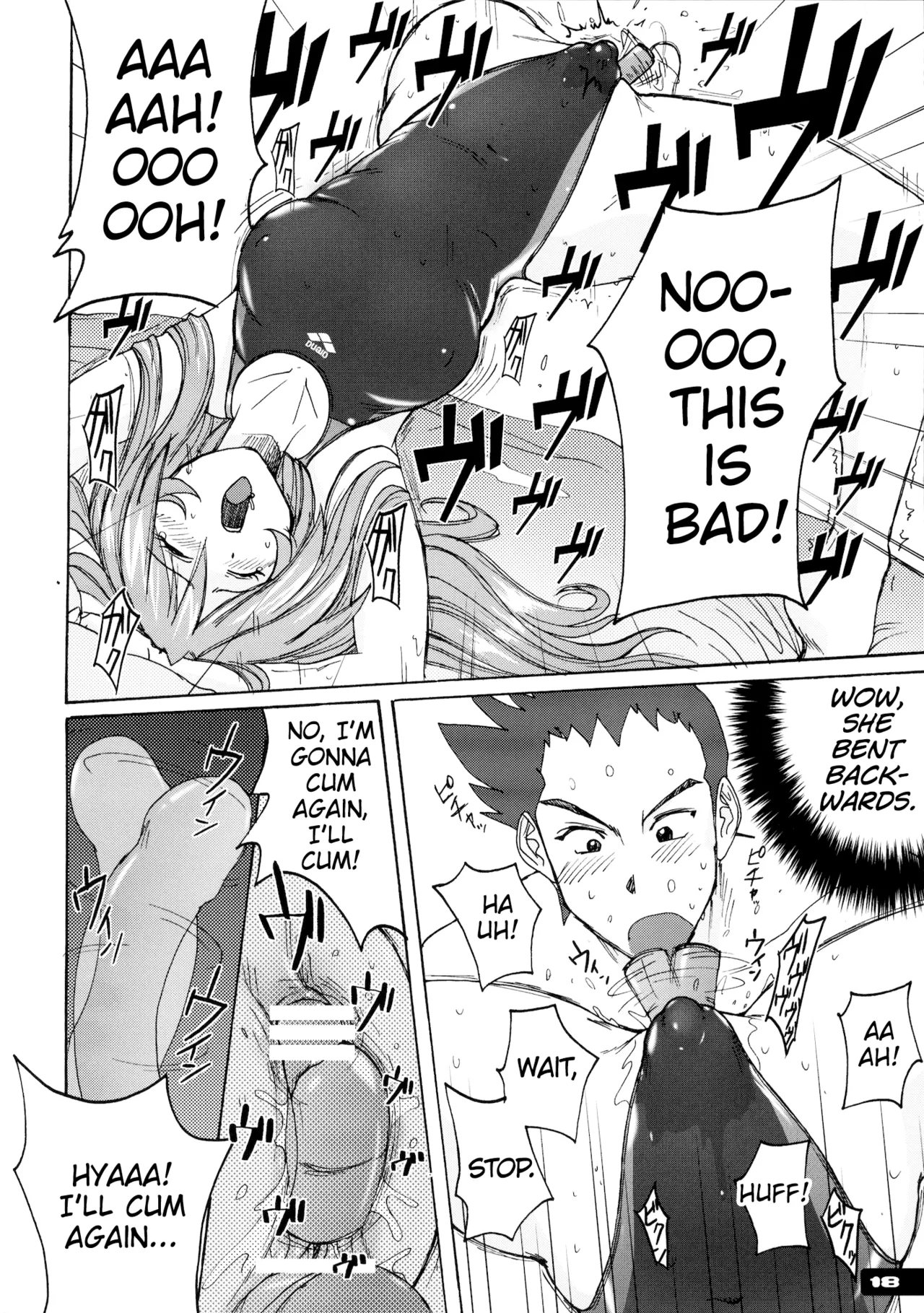 [Nyanko Batake (Murasaki Nyaa)] Pitapita Kyouei Mizugi - for Competition swimsuit fetist & high cut bottoms fleaks 1-3 Soushuuhen [English] [MrBubbles] [Incomplete] page 17 original parody - swimsuit blowjob hentai manga - read online free