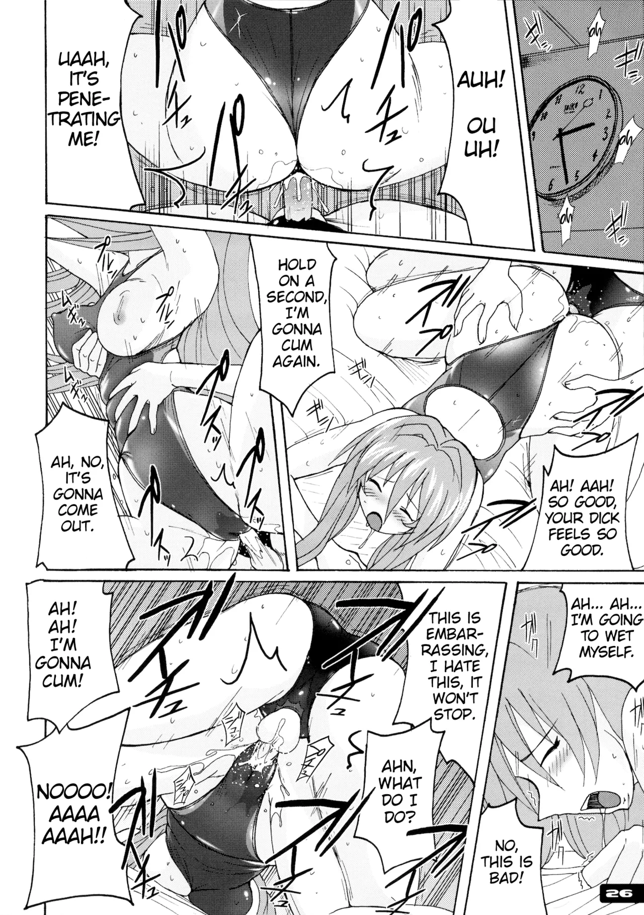[Nyanko Batake (Murasaki Nyaa)] Pitapita Kyouei Mizugi - for Competition swimsuit fetist & high cut bottoms fleaks 1-3 Soushuuhen [English] [MrBubbles] [Incomplete] page 25 original parody - swimsuit sex toys hentai manga - read online free
