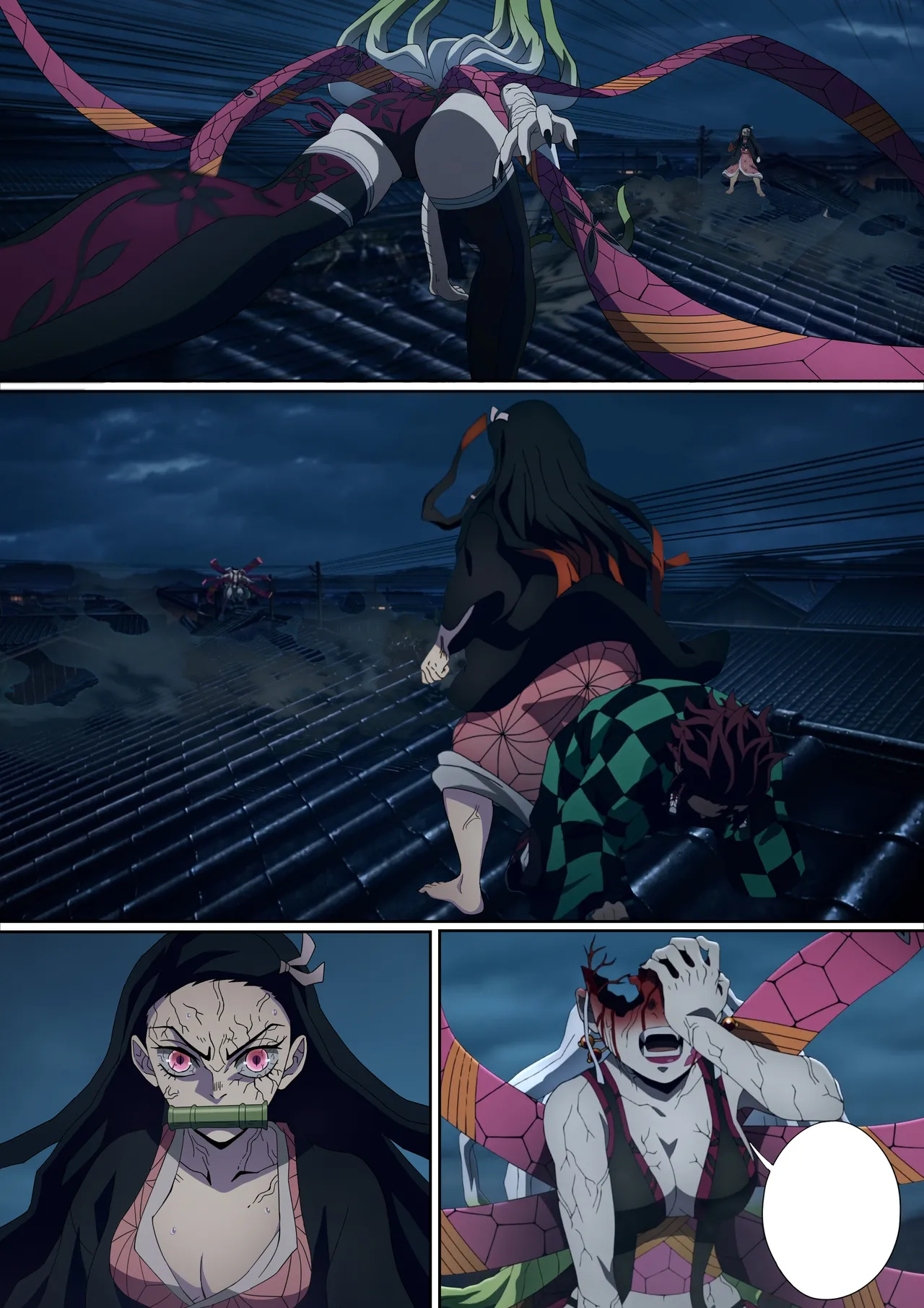 Daki’s Blood Demon Art: Trample 堕姫の血鬼術・紅蓮践踏 page 64 featuring nezuko kamado kimetsu no yaiba parody - big breasts humiliation hentai manga - read online free