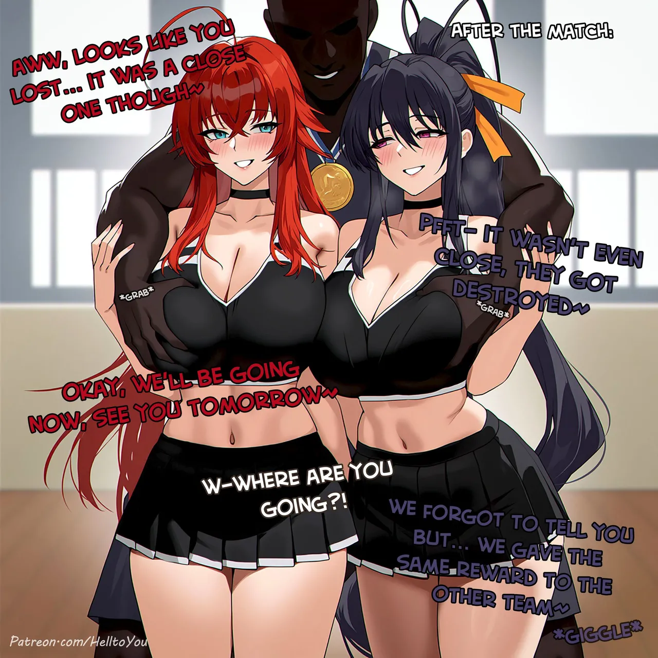 High School DxD Netorare Gallery page 20 featuring asia argento highschool dxd parody - big breasts humiliation hentai manga - read online free