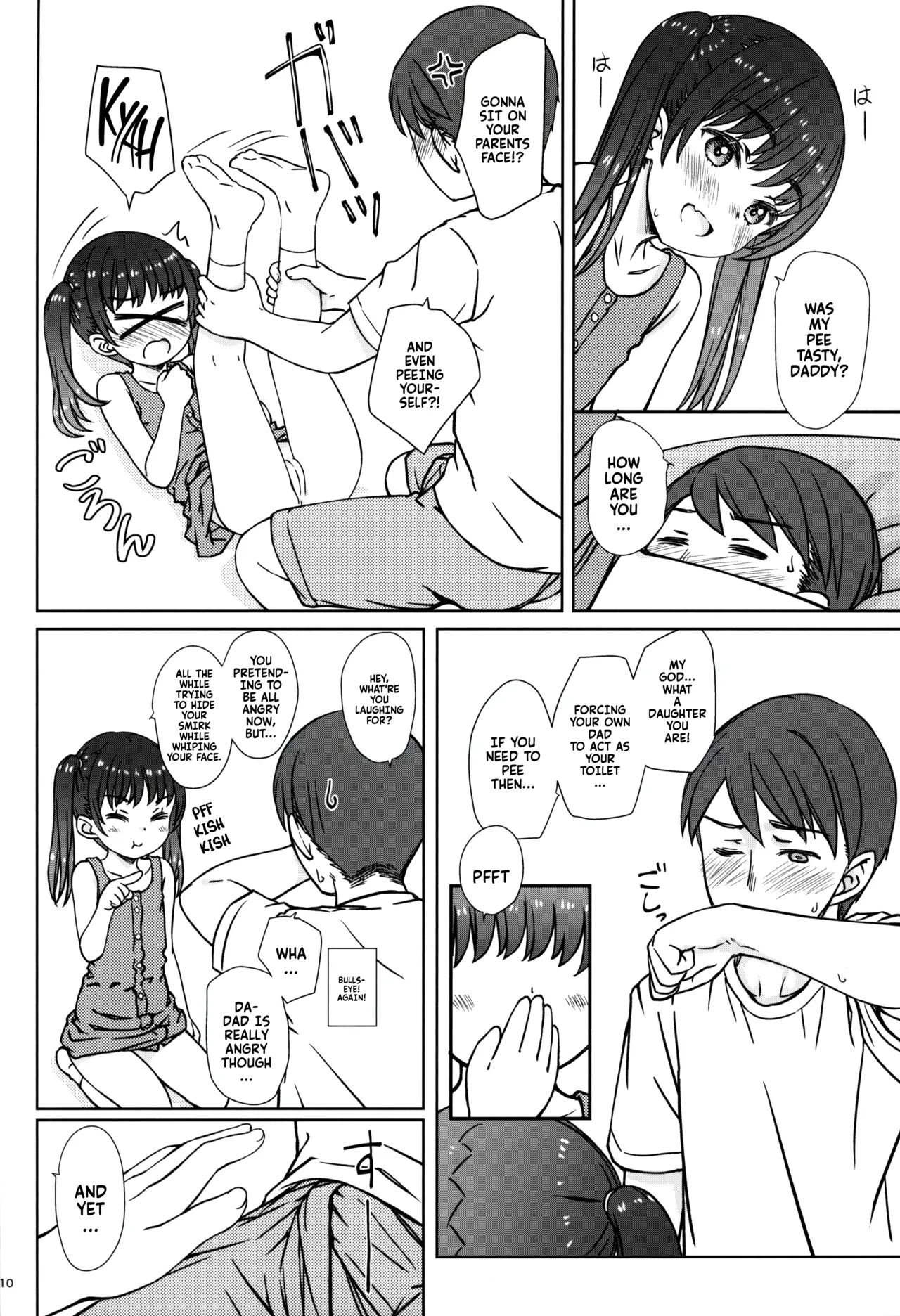 Page 10 of Mama ni wa Naisho no... | Don't tell mommy...