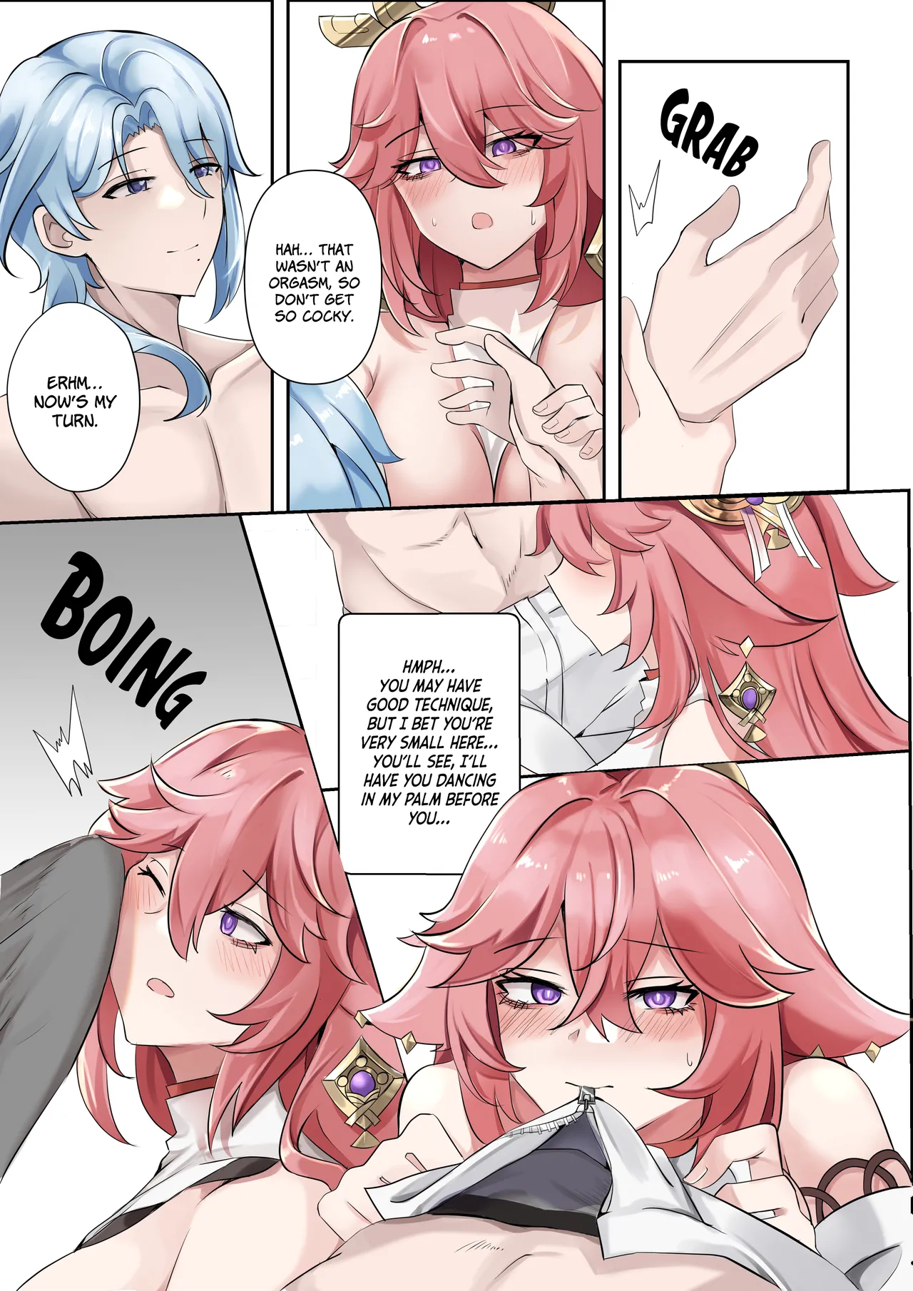 Douryuu | Same Style page 16 featuring yae miko genshin impact parody - big breasts uncensored hentai manga - read online free