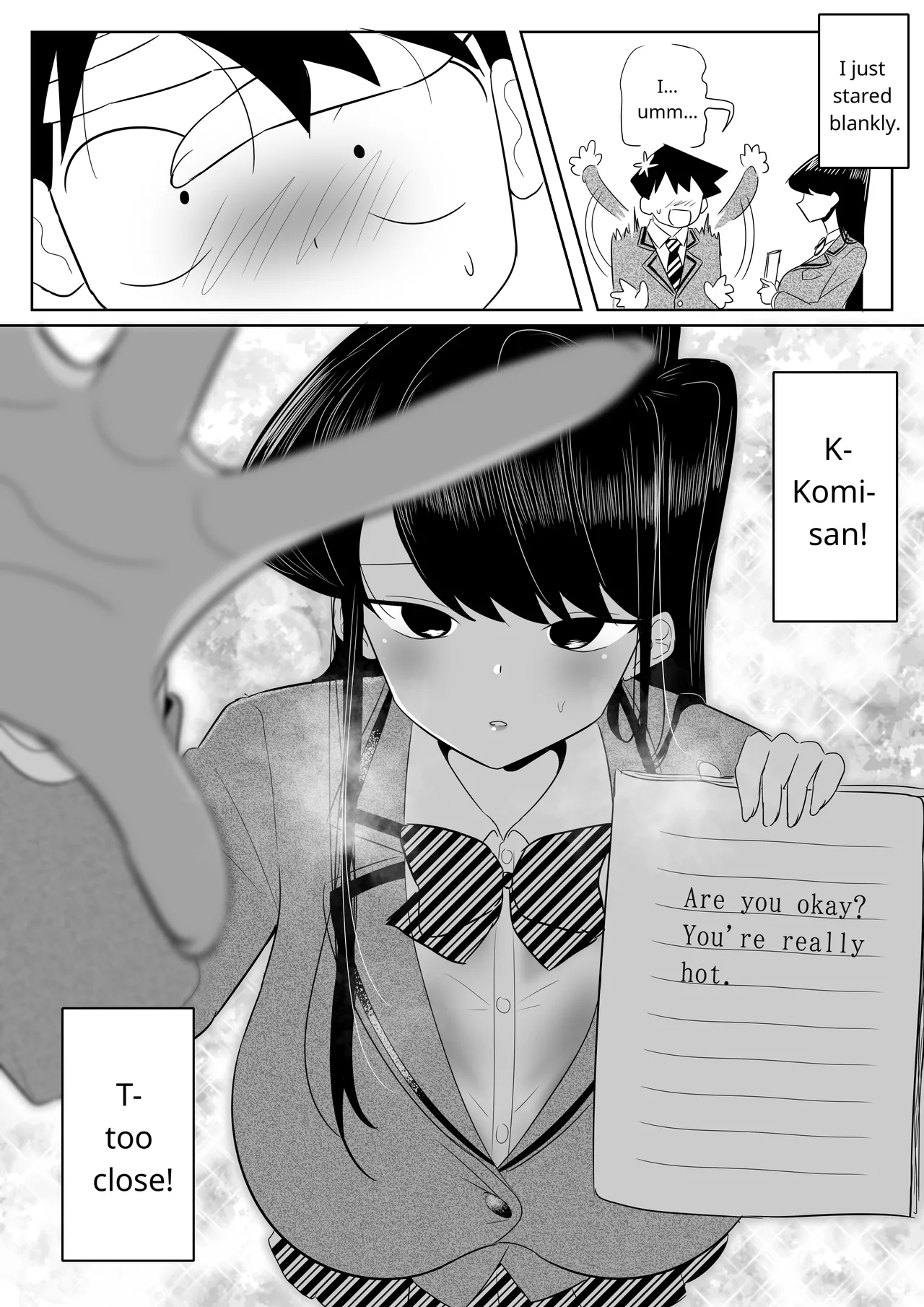 [Yamino Kuroko] Komi-san no Tattoo? | Komi-san's Tattoo? (Komi-san wa Komyushou Desu.) [English] - Page 3