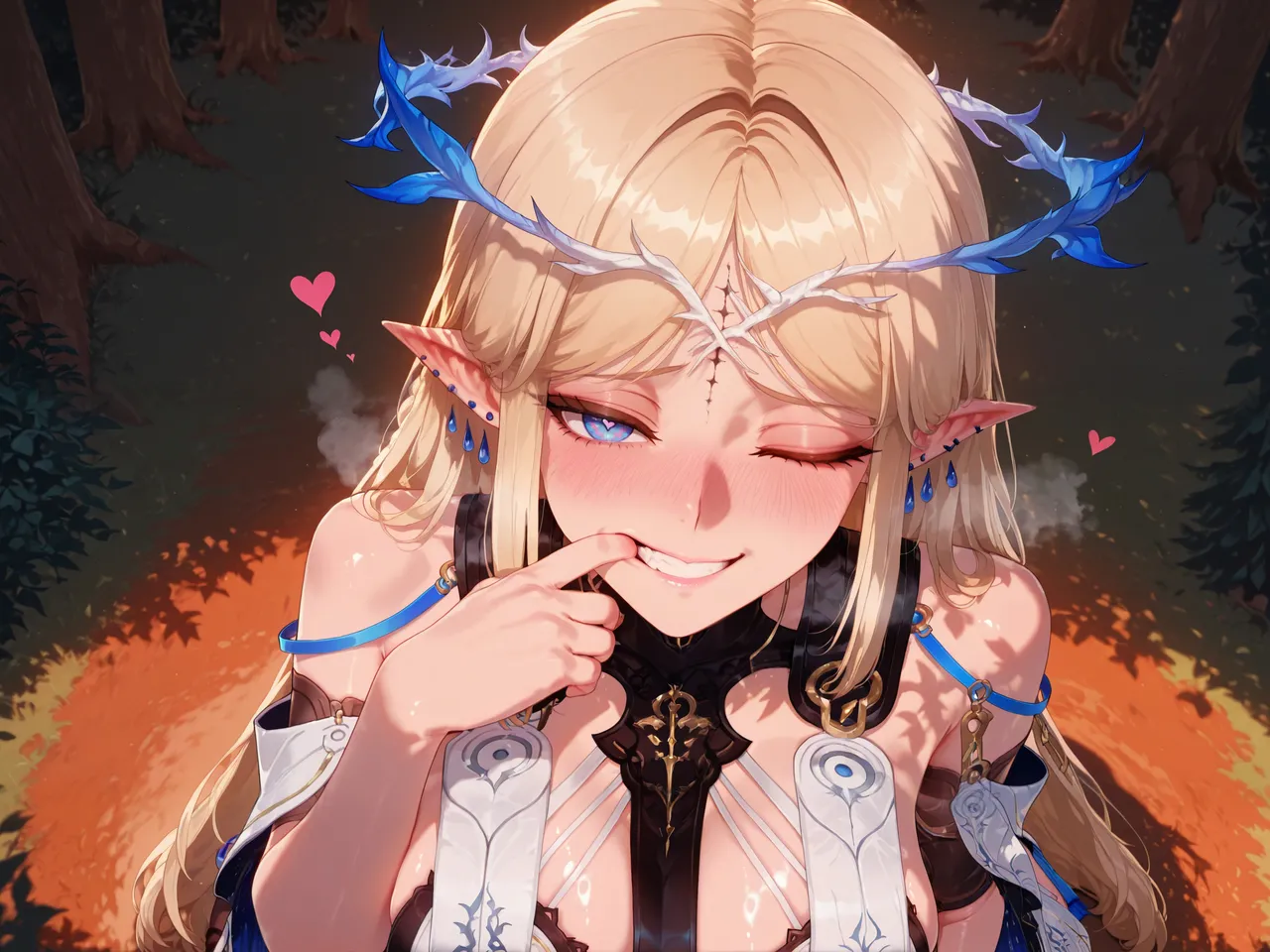 Fleurdelys / Cartethyia arzagod ai generated page 31 featuring cartethyia wuthering waves parody - big breasts uncensored hentai manga - read online free