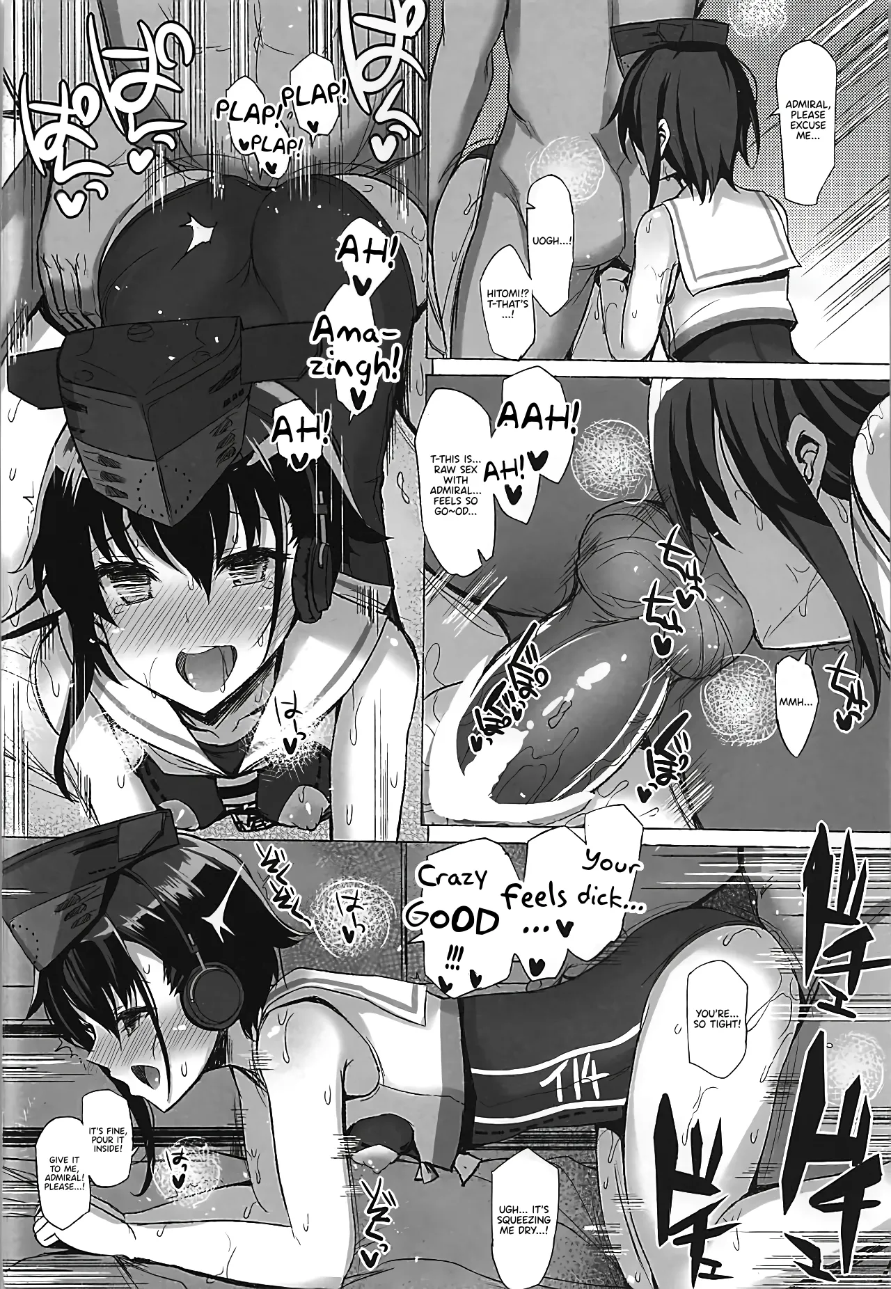 DROWN IN IT page 25 featuring teitoku kantai collection parody - sole male group hentai manga - read online free