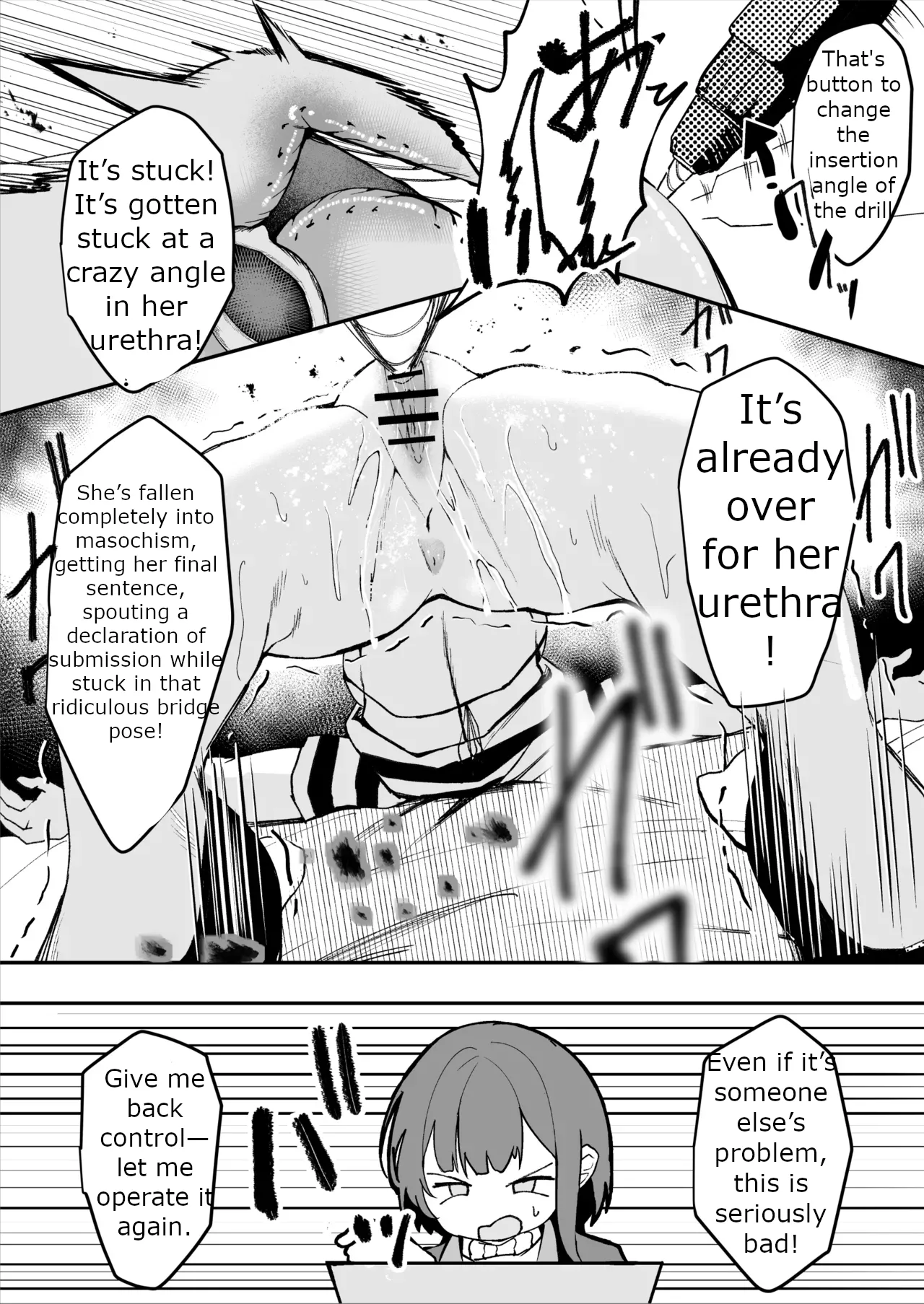 The Story of a Gloomy Execution Officer Who Accidentally Sensation-Blocks Her Own Pussy page 32 original parody - squirting big breasts hentai manga - read online free