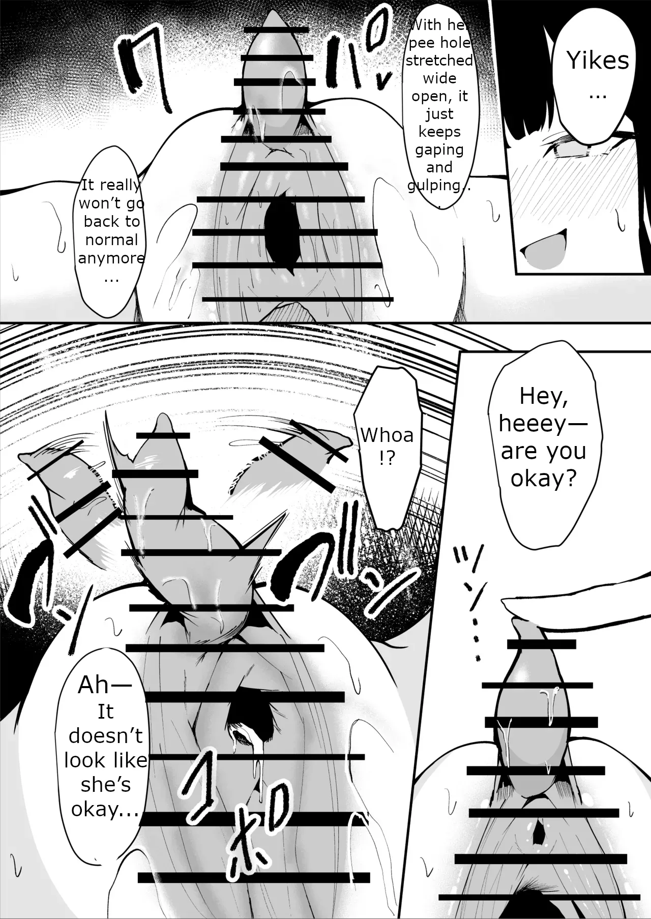 The Story of a Gloomy Execution Officer Who Accidentally Sensation-Blocks Her Own Pussy page 34 original parody - squirting big breasts hentai manga - read online free