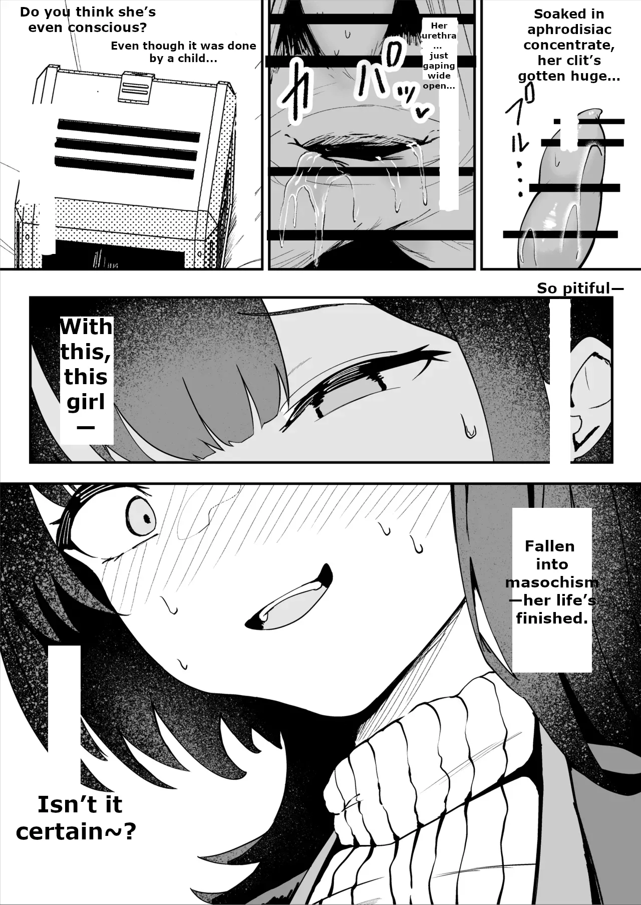 The Story of a Gloomy Execution Officer Who Accidentally Sensation-Blocks Her Own Pussy page 35 original parody - multiple orgasms x-ray hentai manga - read online free