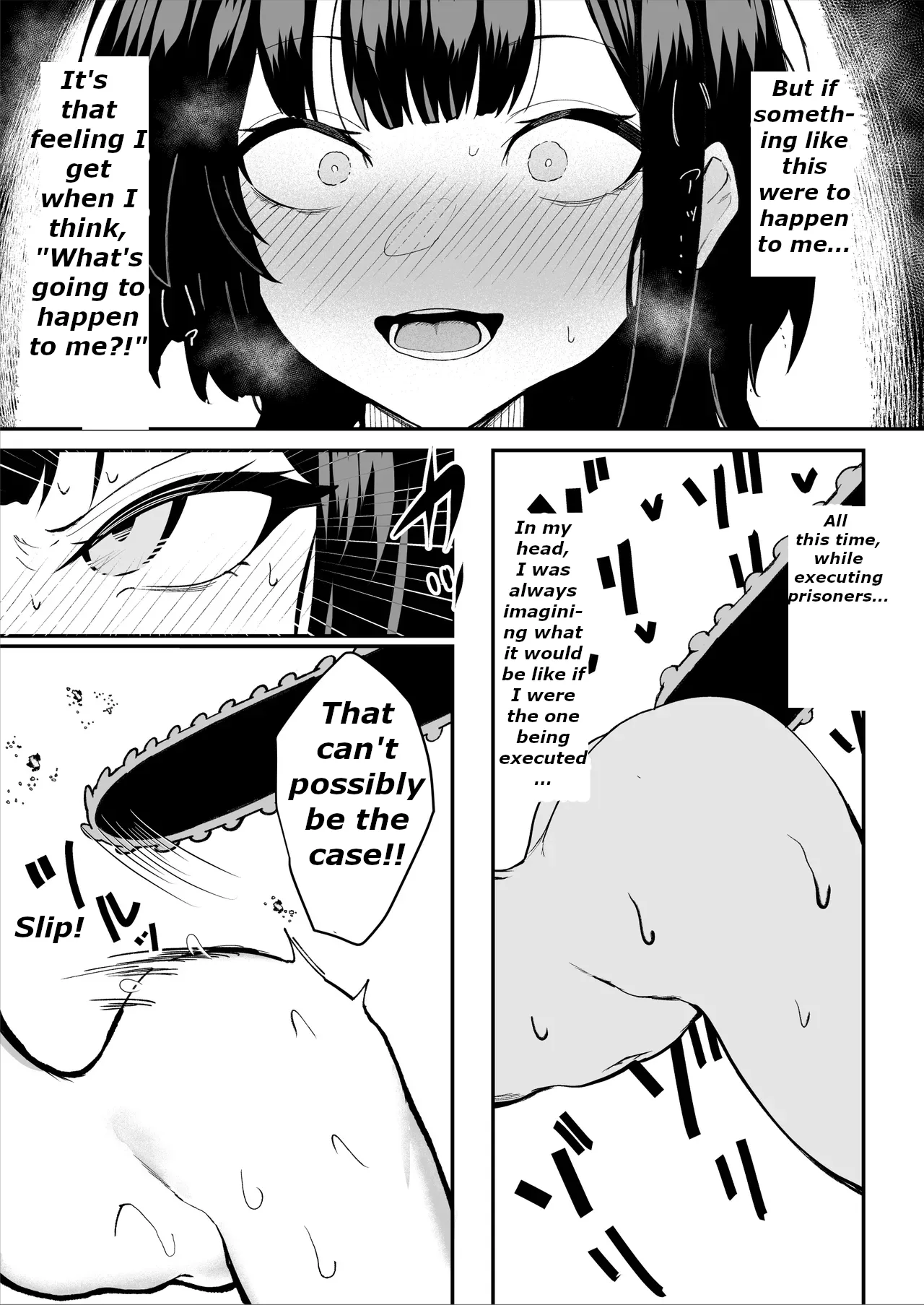 The Story of a Gloomy Execution Officer Who Accidentally Sensation-Blocks Her Own Pussy page 61 original parody - squirting big breasts hentai manga - read online free
