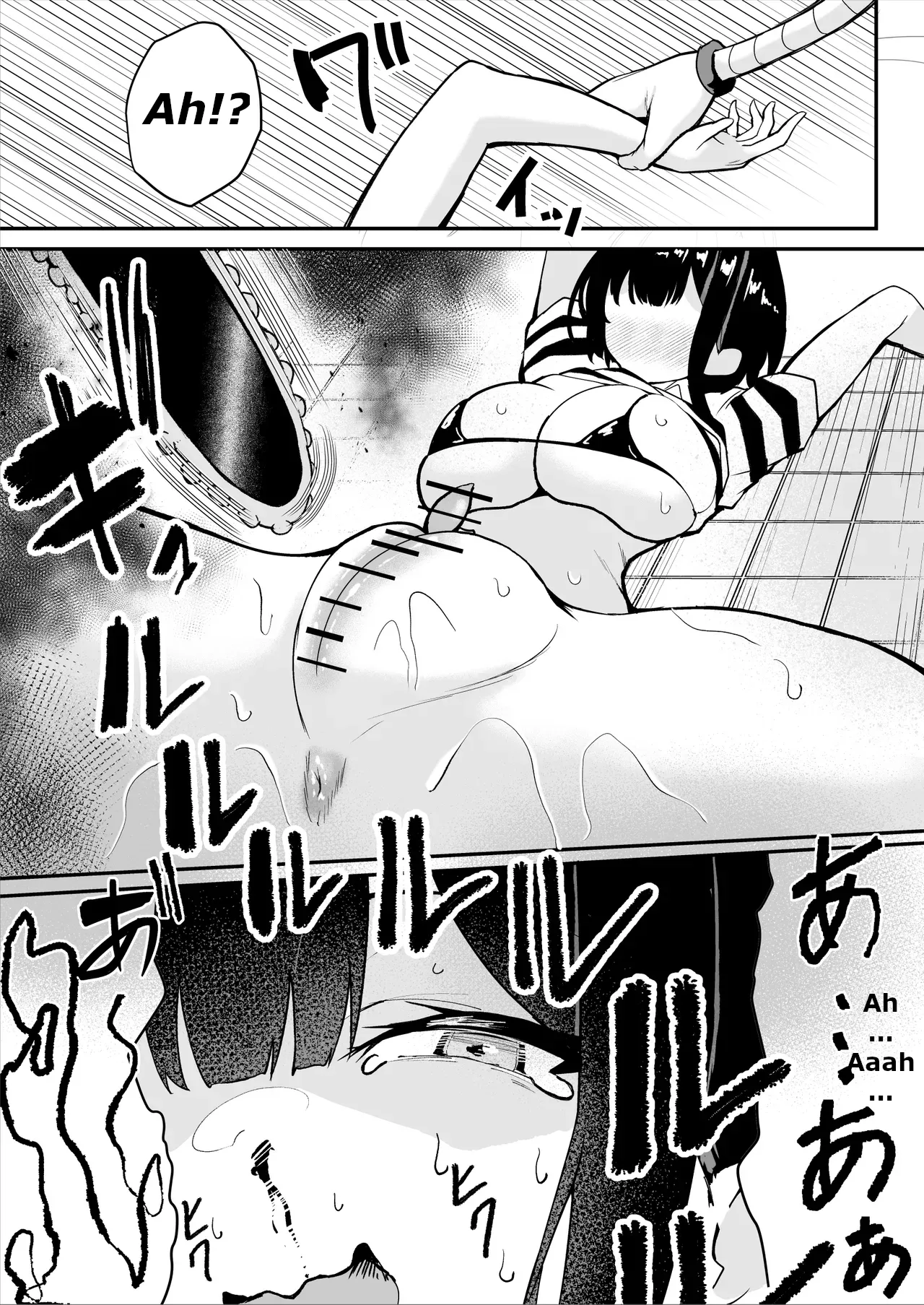 The Story of a Gloomy Execution Officer Who Accidentally Sensation-Blocks Her Own Pussy page 65 original parody - squirting big breasts hentai manga - read online free
