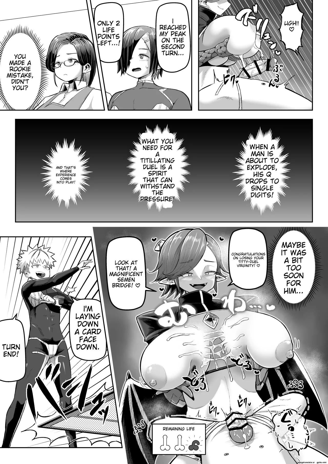 Paizuri Duel page 20 original parody - paizuri rough translation hentai manga - read online free