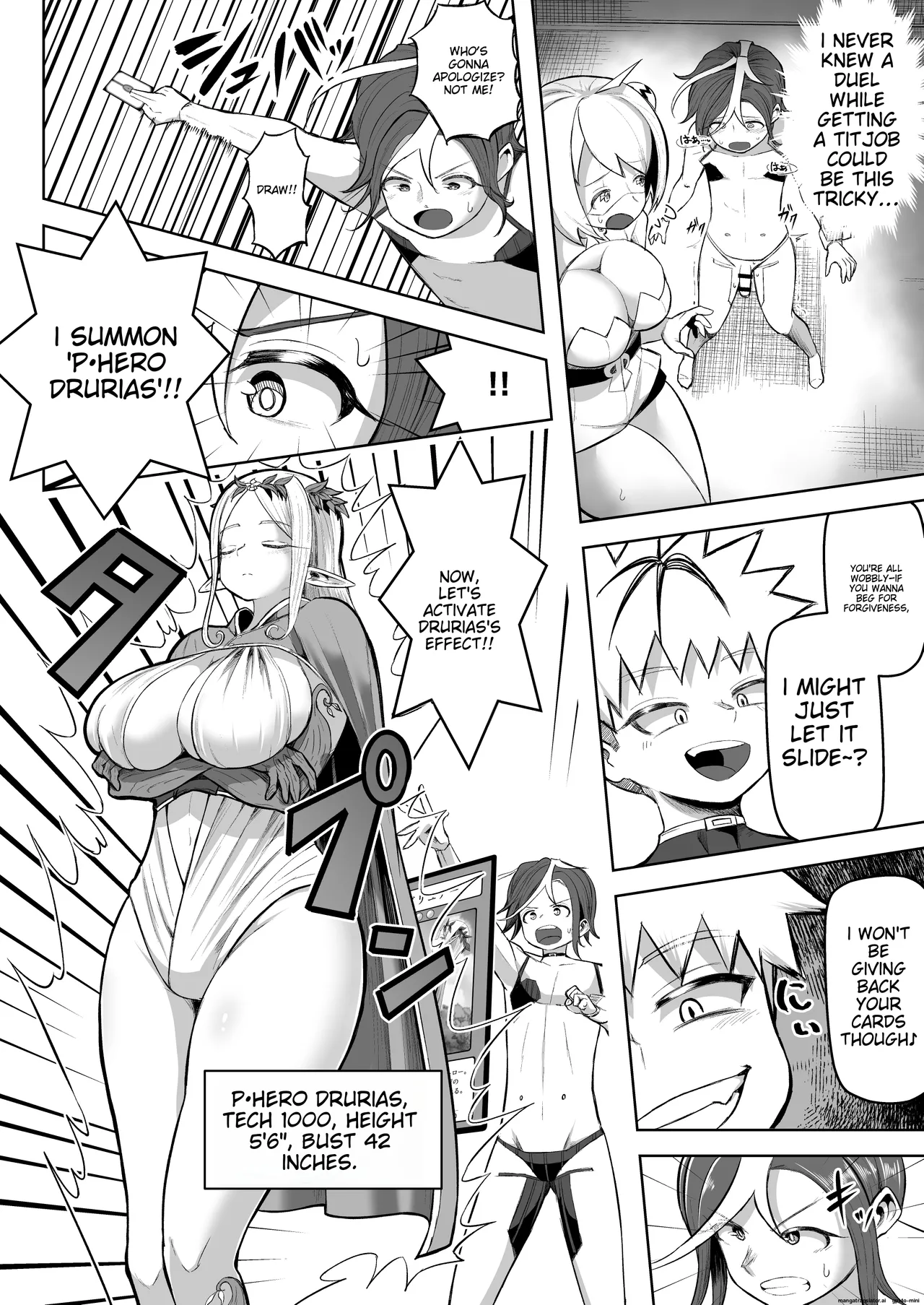 Paizuri Duel page 21 original parody - paizuri rough translation hentai manga - read online free
