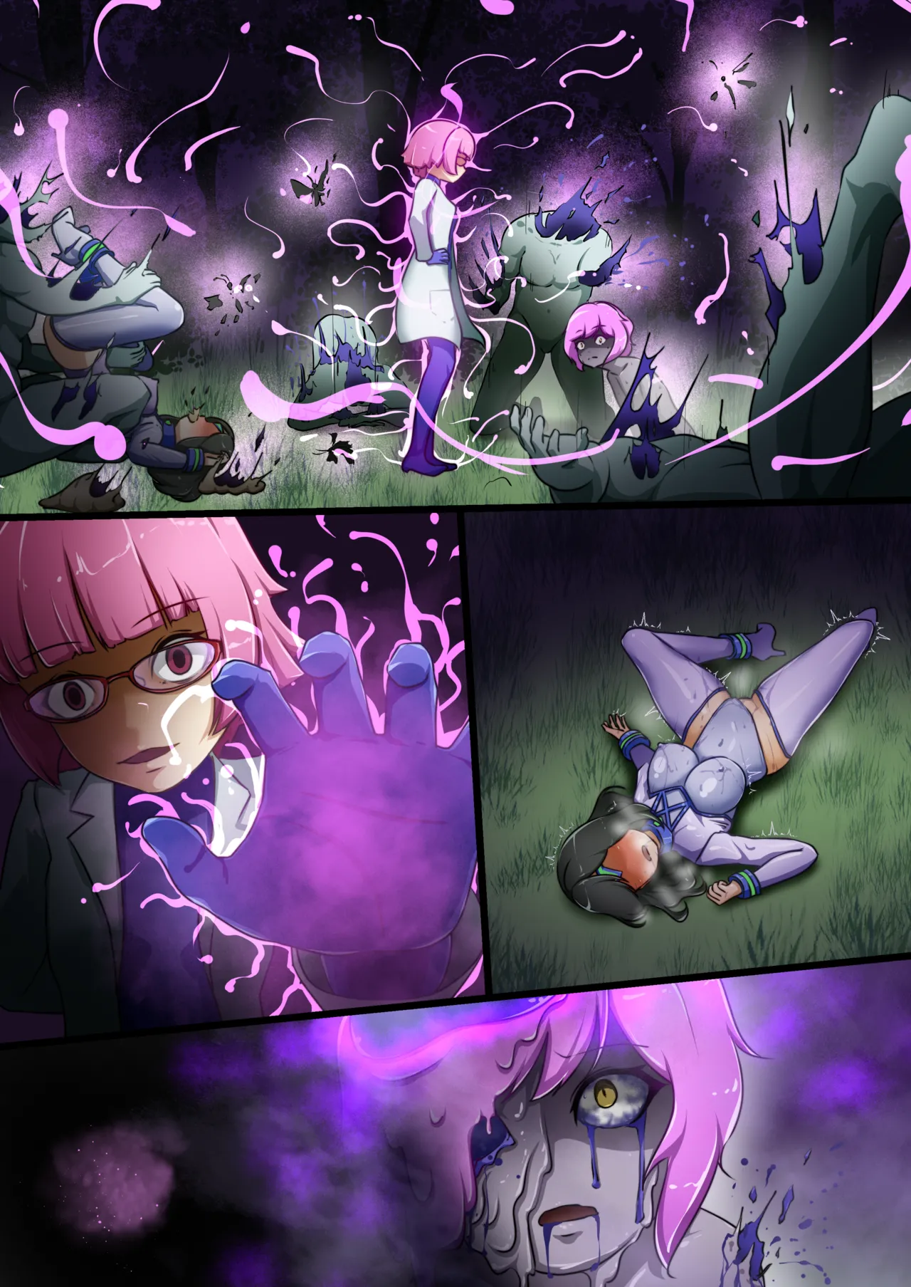 Uchi no Ko ga sono Hen no Zako ni Moteasoba reru Hanashi page 85 original parody - magical girl worm hentai manga - read online free