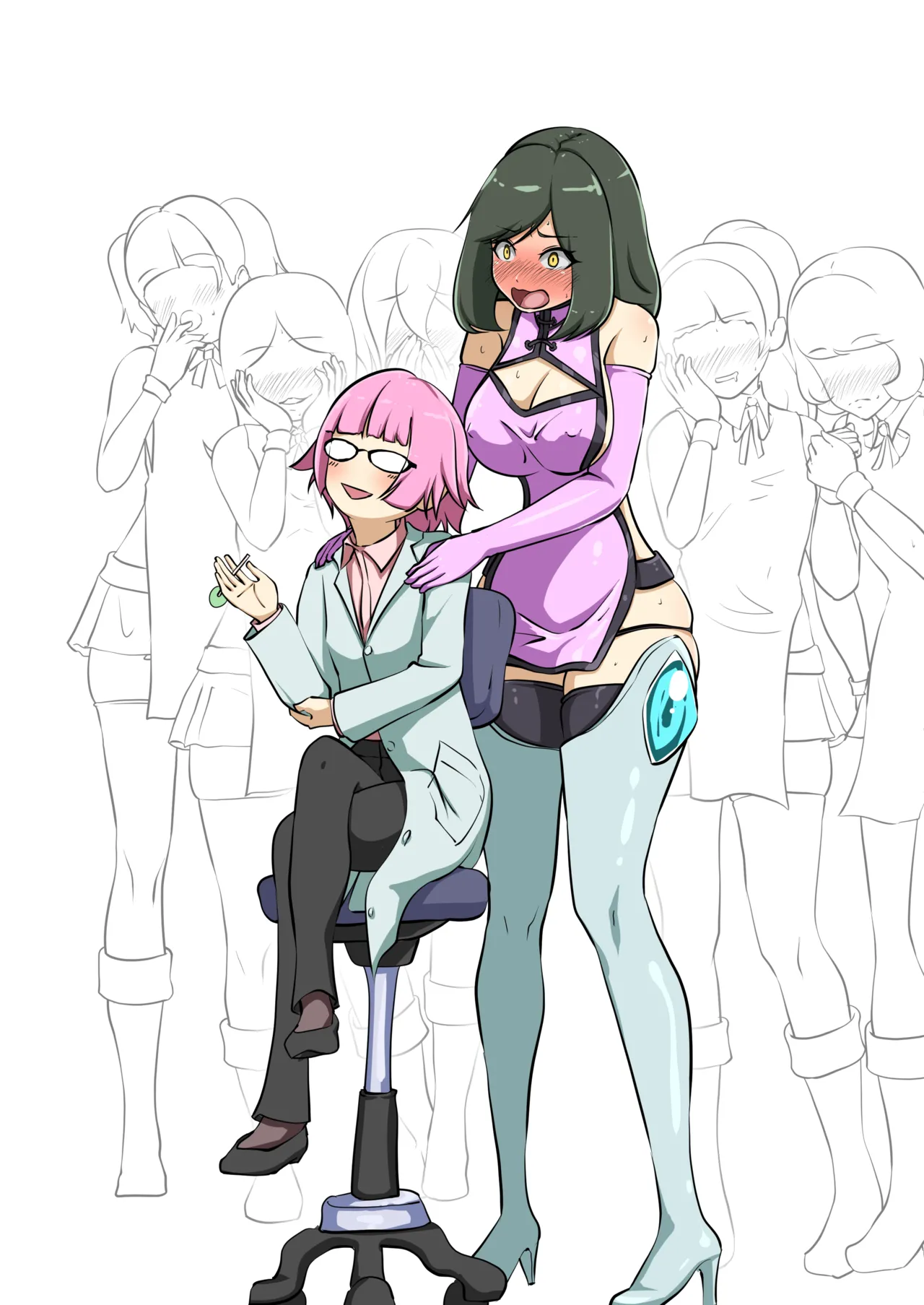 Uchi no Ko ga sono Hen no Zako ni Moteasoba reru Hanashi page 86 original parody - magical girl worm hentai manga - read online free