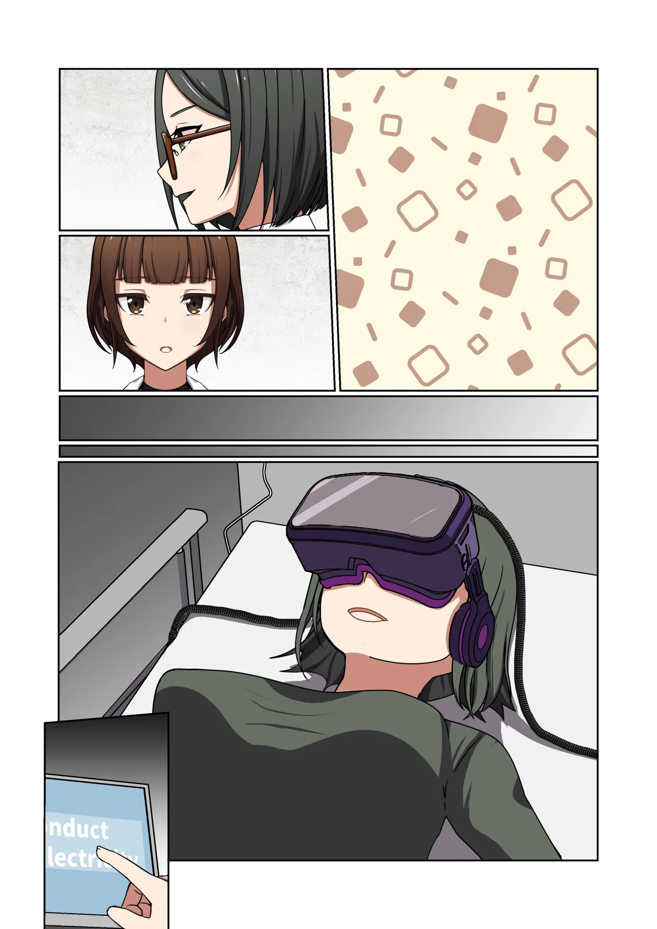 Aku no Hana Vol.4 Skeb+α page 101 original parody - kissing transformation hentai manga - read online free