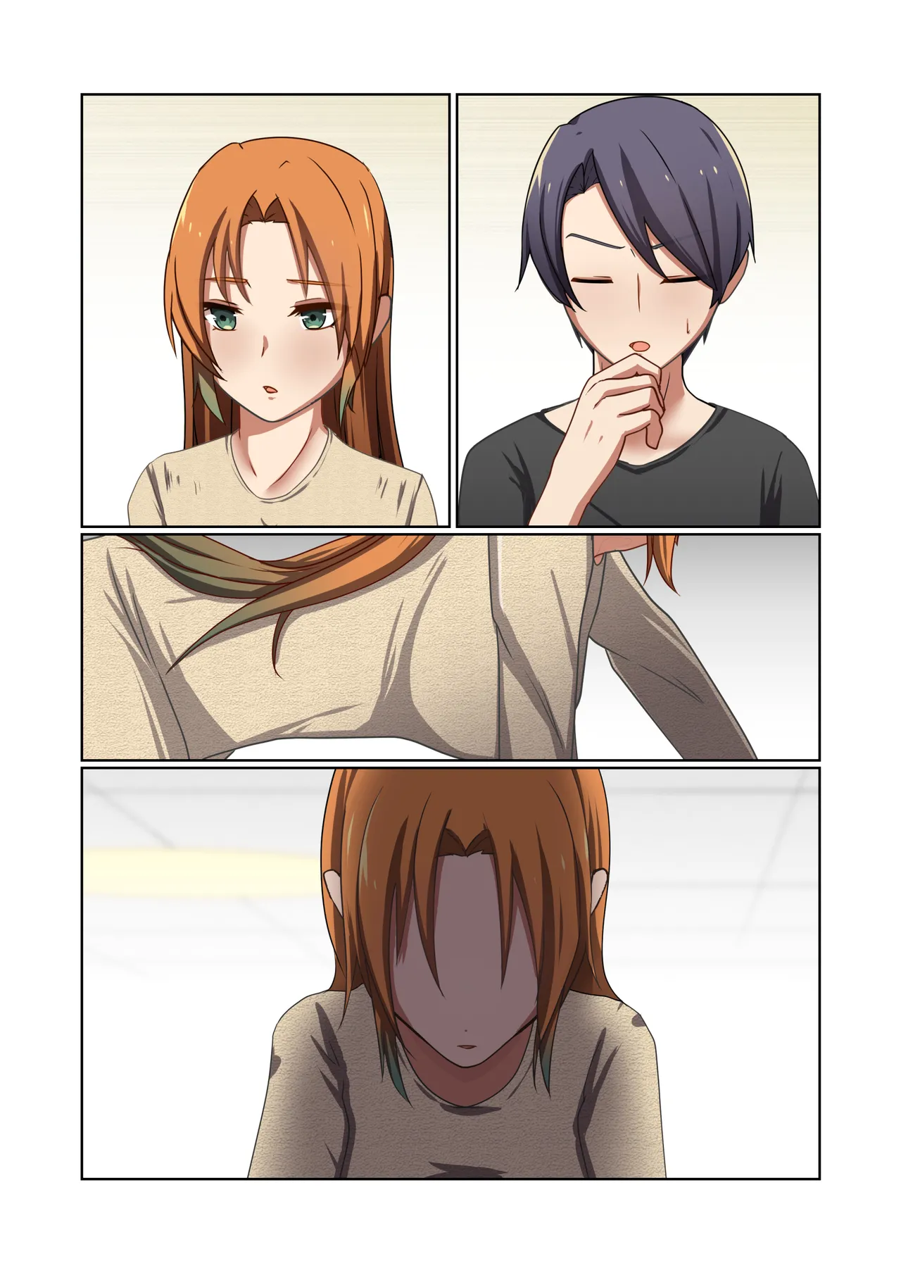 Aku no Hana Vol.4 Skeb+α page 113 original parody - full color beauty mark hentai manga - read online free