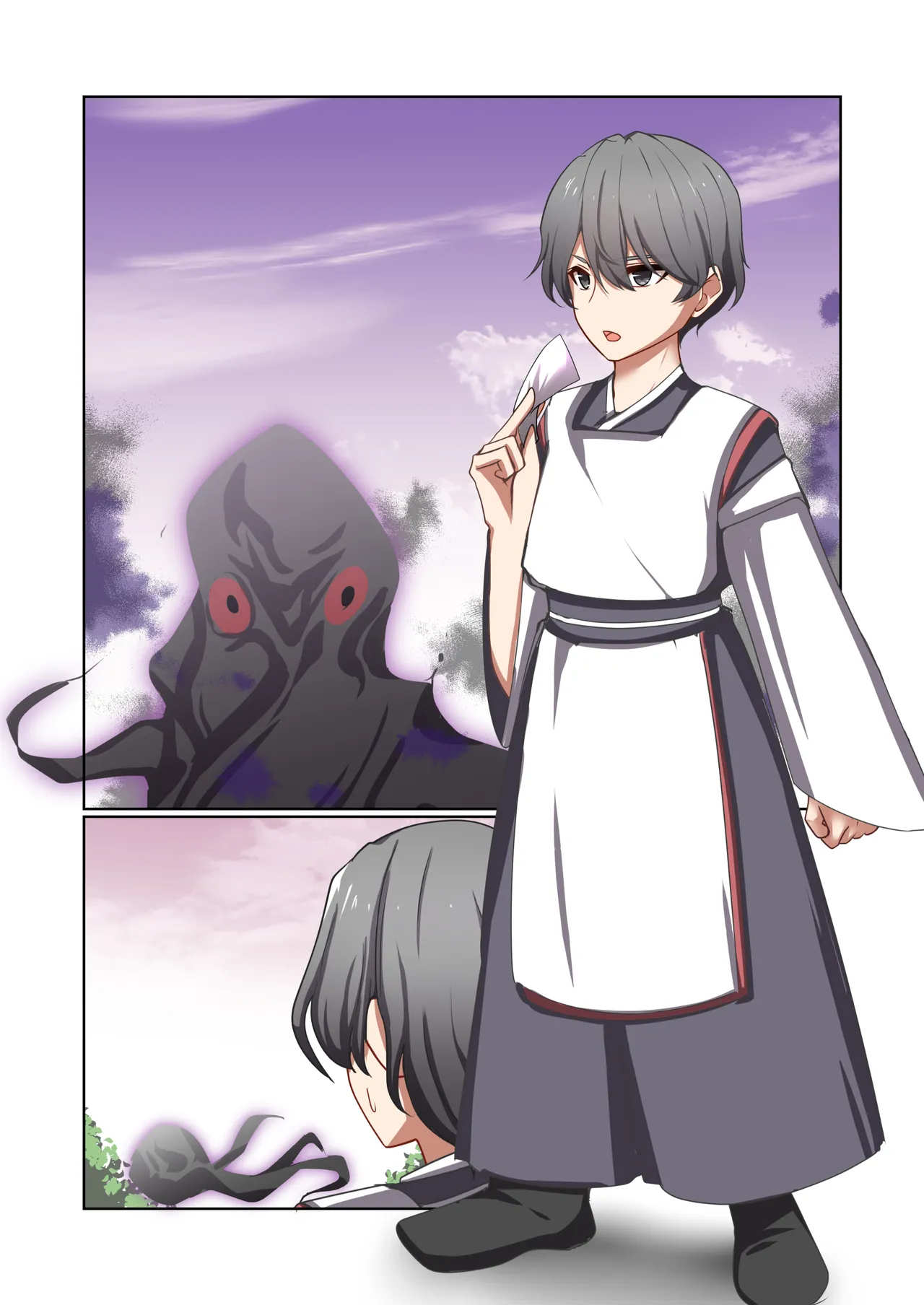 Aku no Hana Vol.4 Skeb+α page 121 original parody - full color beauty mark hentai manga - read online free