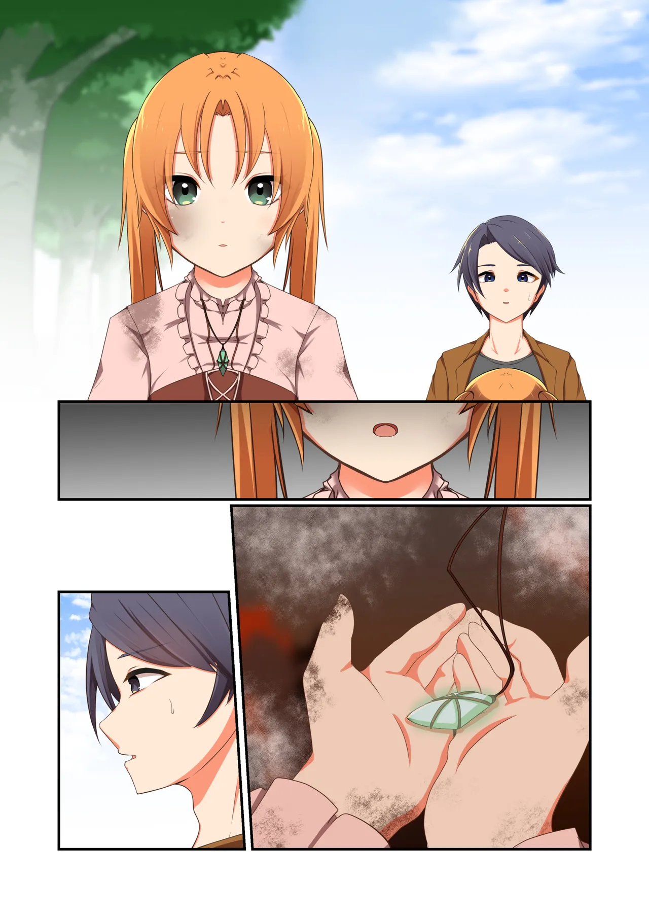 Aku no Hana Vol.4 Skeb+α page 76 original parody - full color beauty mark hentai manga - read online free