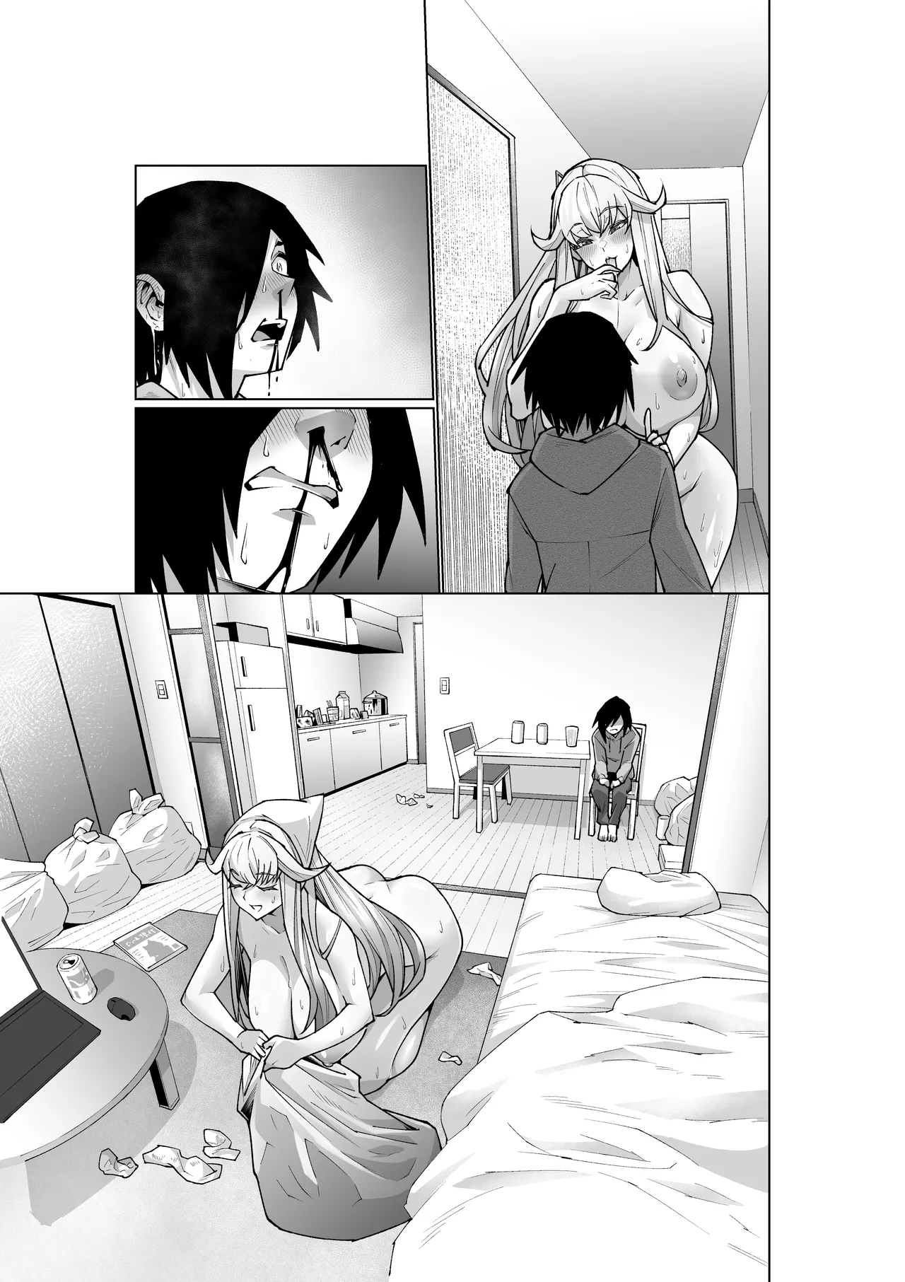 Blonde American Kinpatsu Hitozuma Zenra Kaseifu-san ga... Yanda Boku ni Eroku Yasashiku shite kureru Ohanashi. 02 page 79 original parody - milf big breasts hentai manga - read online free