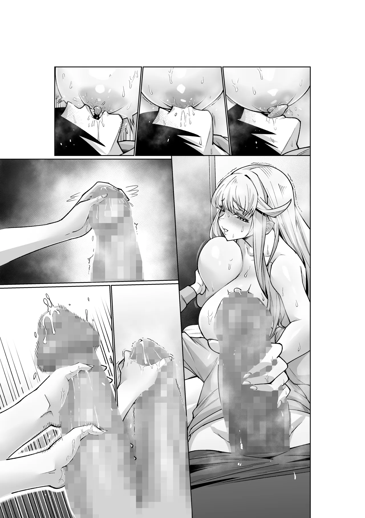 Blonde American Kinpatsu Hitozuma Zenra Kaseifu-san ga... Yanda Boku ni Eroku Yasashiku shite kureru Ohanashi. 02 page 95 original parody - mosaic censorship big breasts hentai manga - read online free