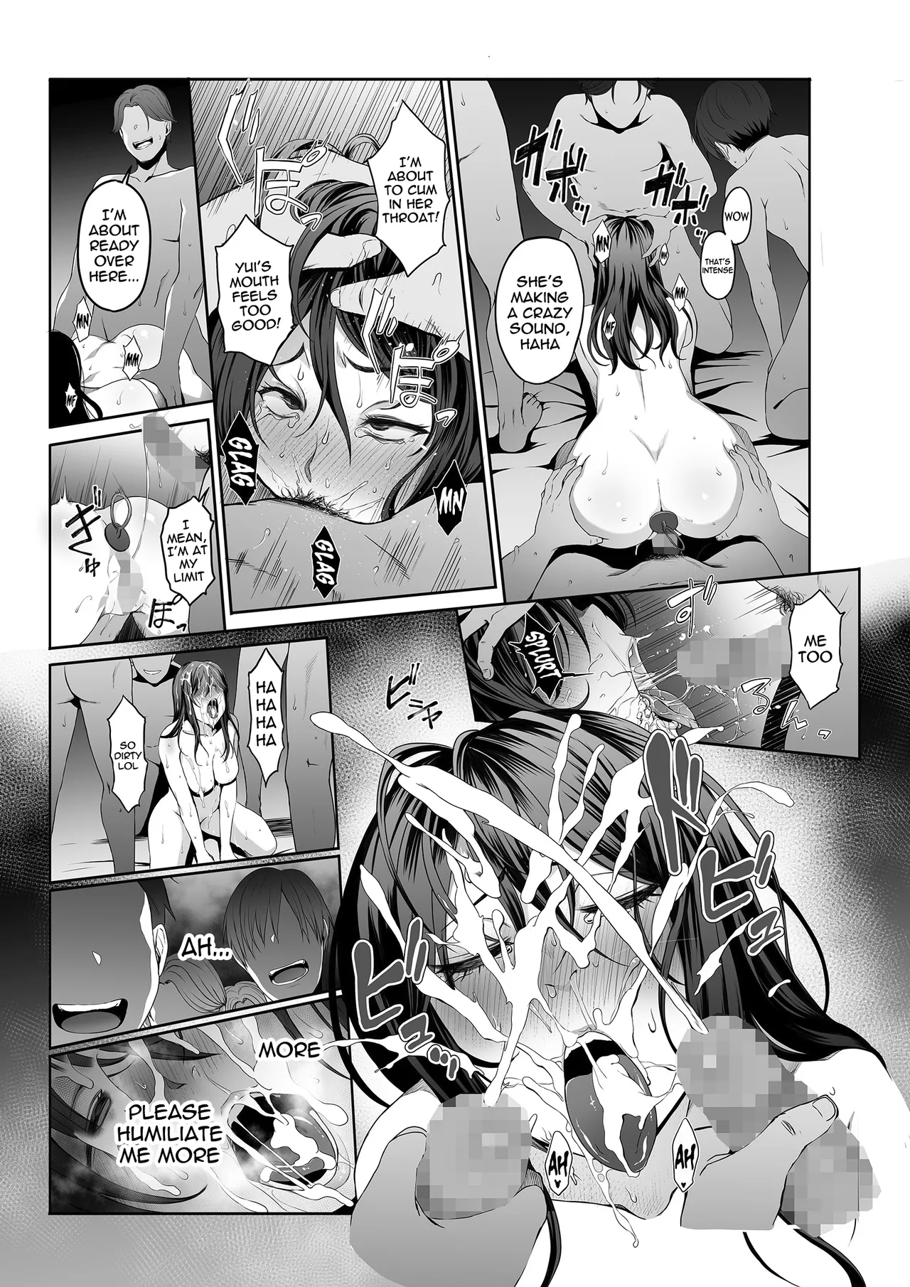 [Yareba Dekiru Ko.] Hitozuma Omocha -Danna ni mo, Musuko ni mo Mesetsukete, Keibetsusaretai- | Married Woman Toy - I want to be despised by my husband and son [English] [meganekun_tl] page 24 original parody - nakadashi mosaic censorship hentai manga - read online free
