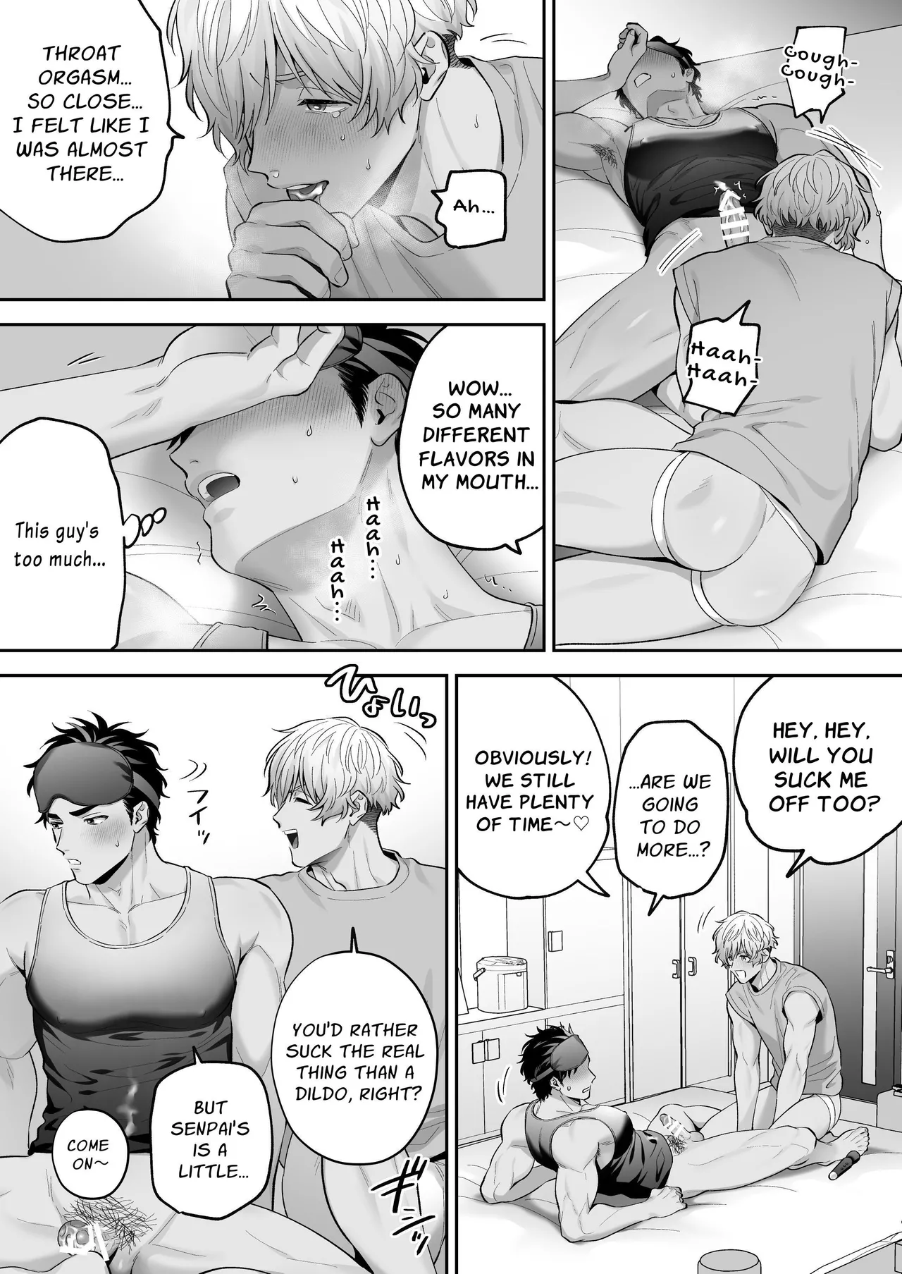 Shiro-Kuro Sex: page 63 original parody - pegging anal hentai manga - read online free