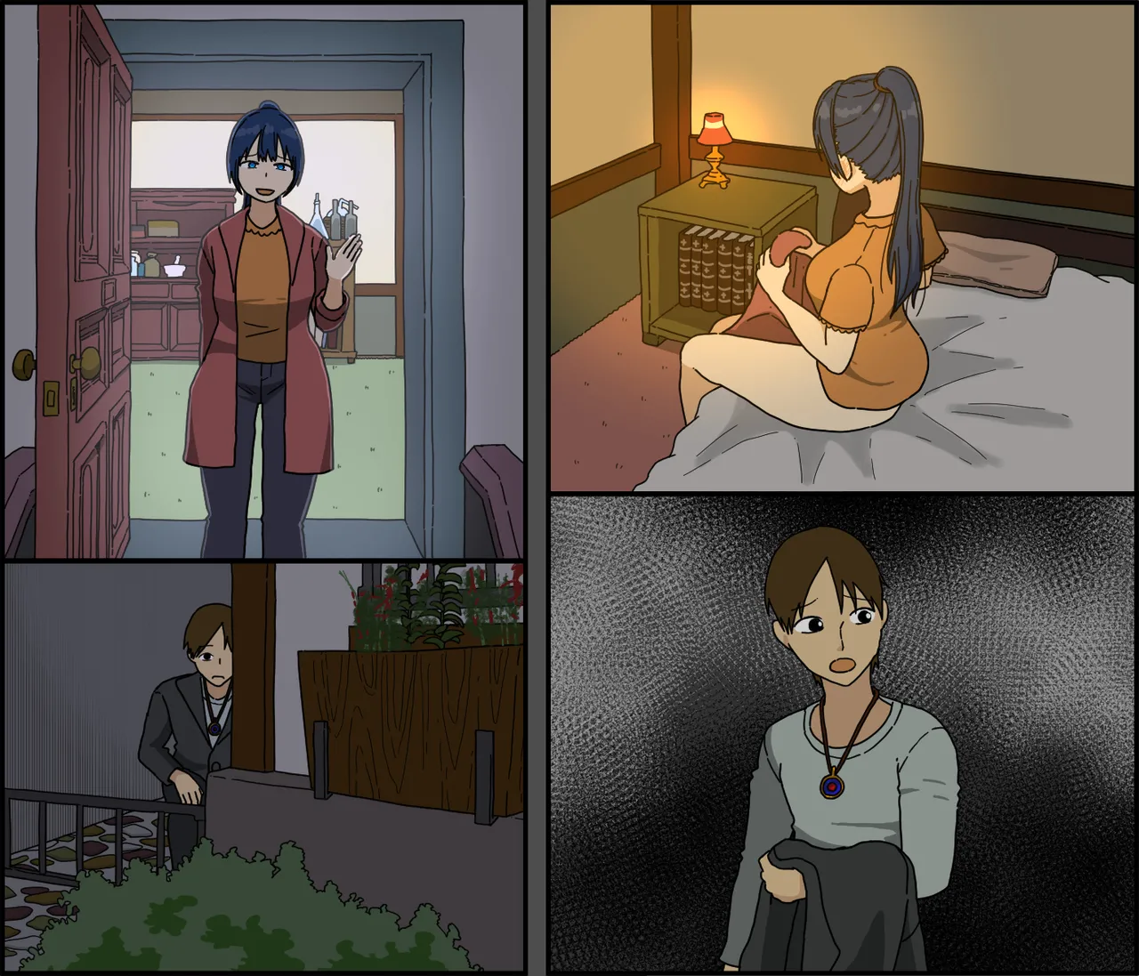 Kaijushi Sera Inkei ni Ochiru page 92 original parody - sweating kissing hentai manga - read online free