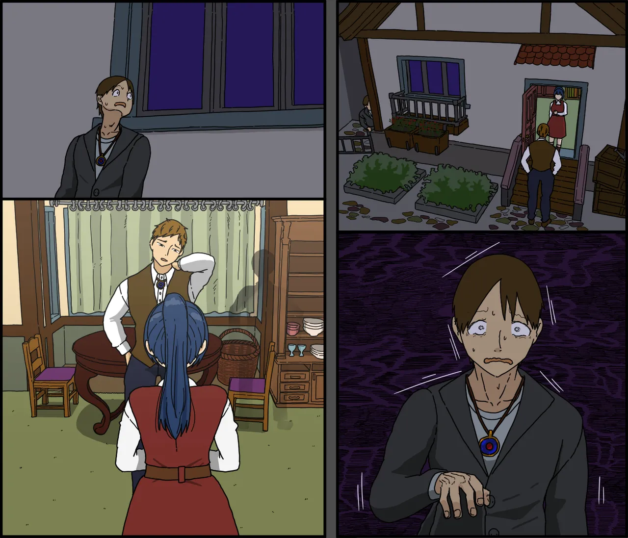 Kaijushi Sera Inkei ni Ochiru page 93 original parody - sweating kissing hentai manga - read online free