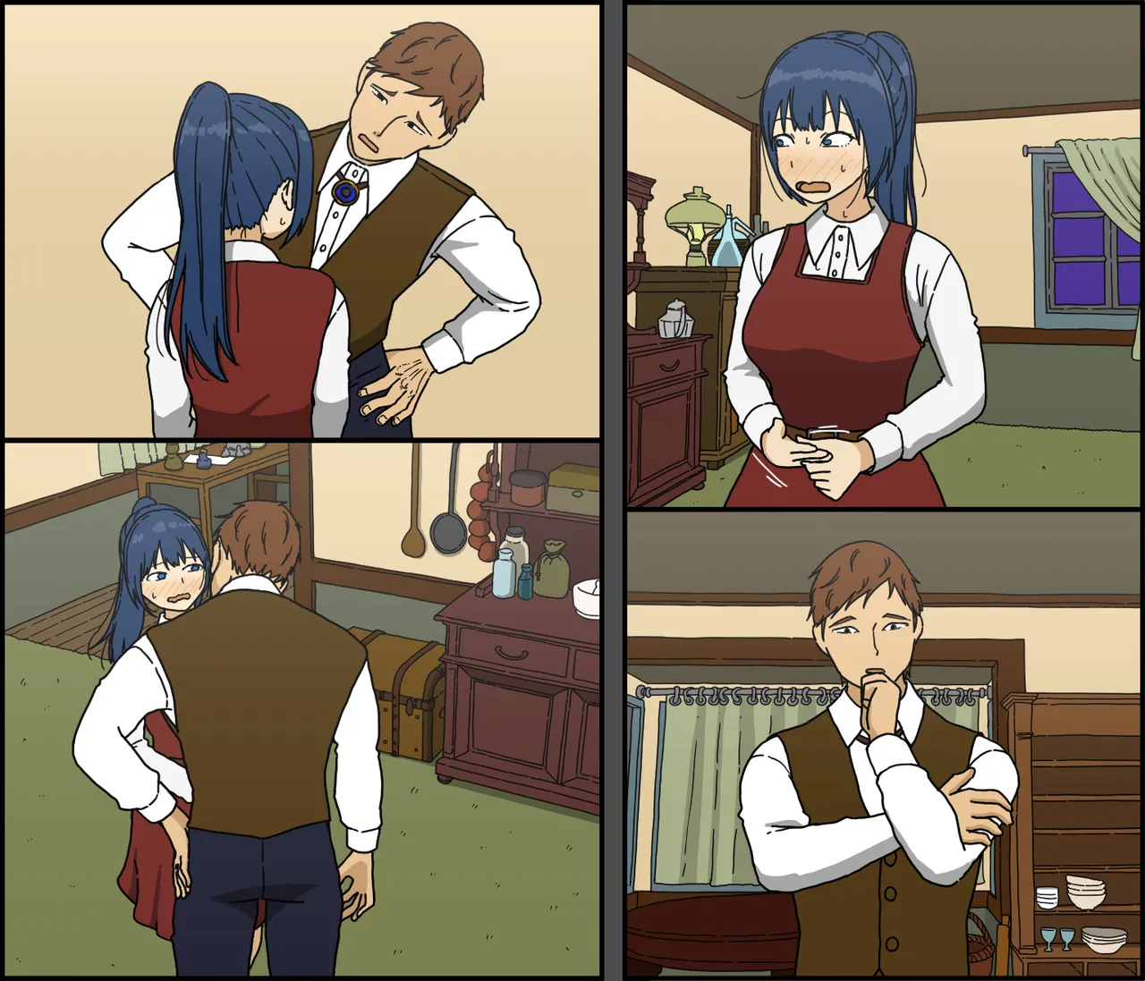 Kaijushi Sera Inkei ni Ochiru page 94 original parody - sweating kissing hentai manga - read online free