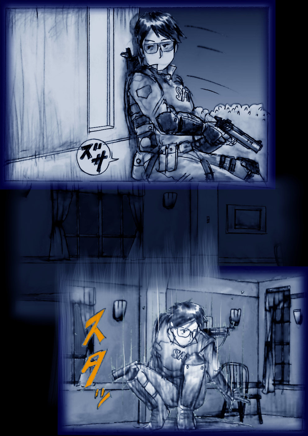 Tokkei Daiyon Shoutai Manabu Taichou no Nyotai Kanraku page 95 original parody - big breasts gender bender hentai manga - read online free