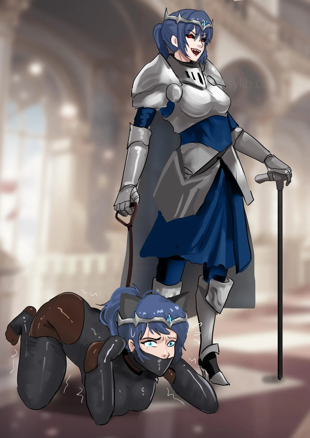 [King] 强大魔王中陷阱-帝国篇 01-03 page 23 original parody - pantyhose bondage hentai manga - read online free