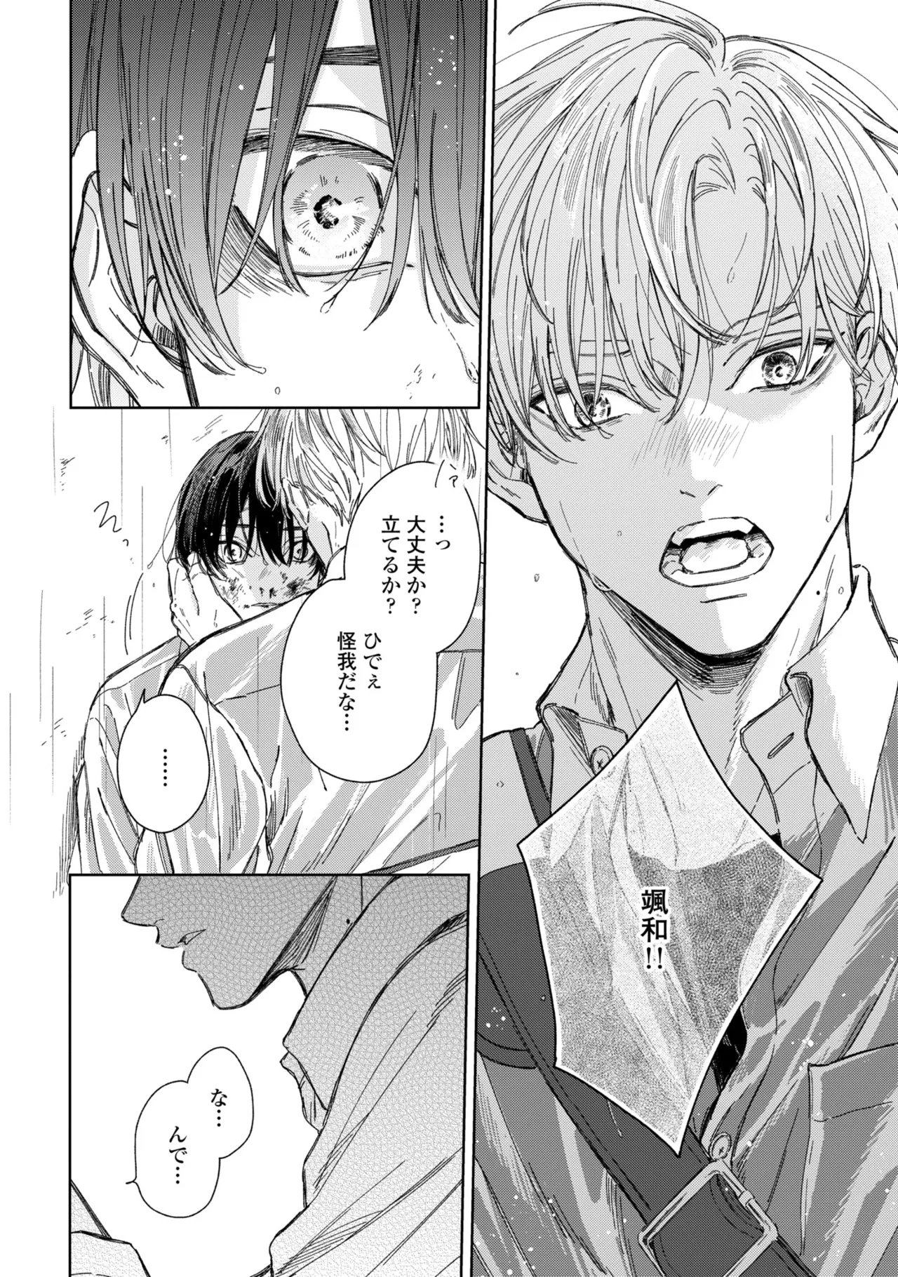 Haru ni Nagu Ao / Blue Calming in Spring page 161 - yaoi males only hentai manga - read online free