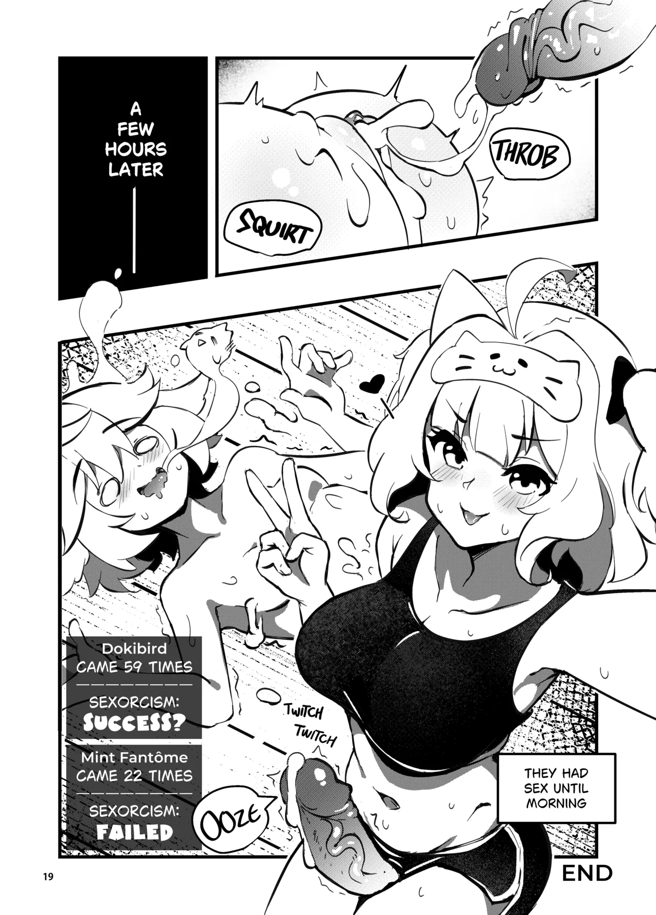 Freak Fantome's Sexorcist page 20 featuring dokibird - sole female nakadashi hentai manga - read online free